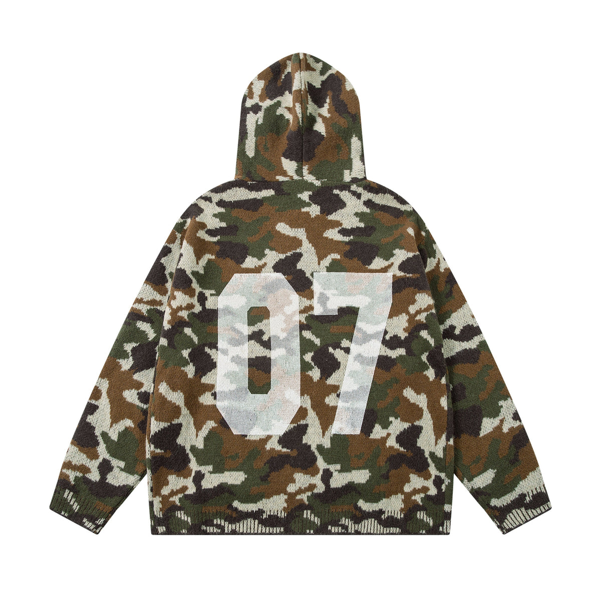 Madxmarx “07 Camo Knit Sweater”