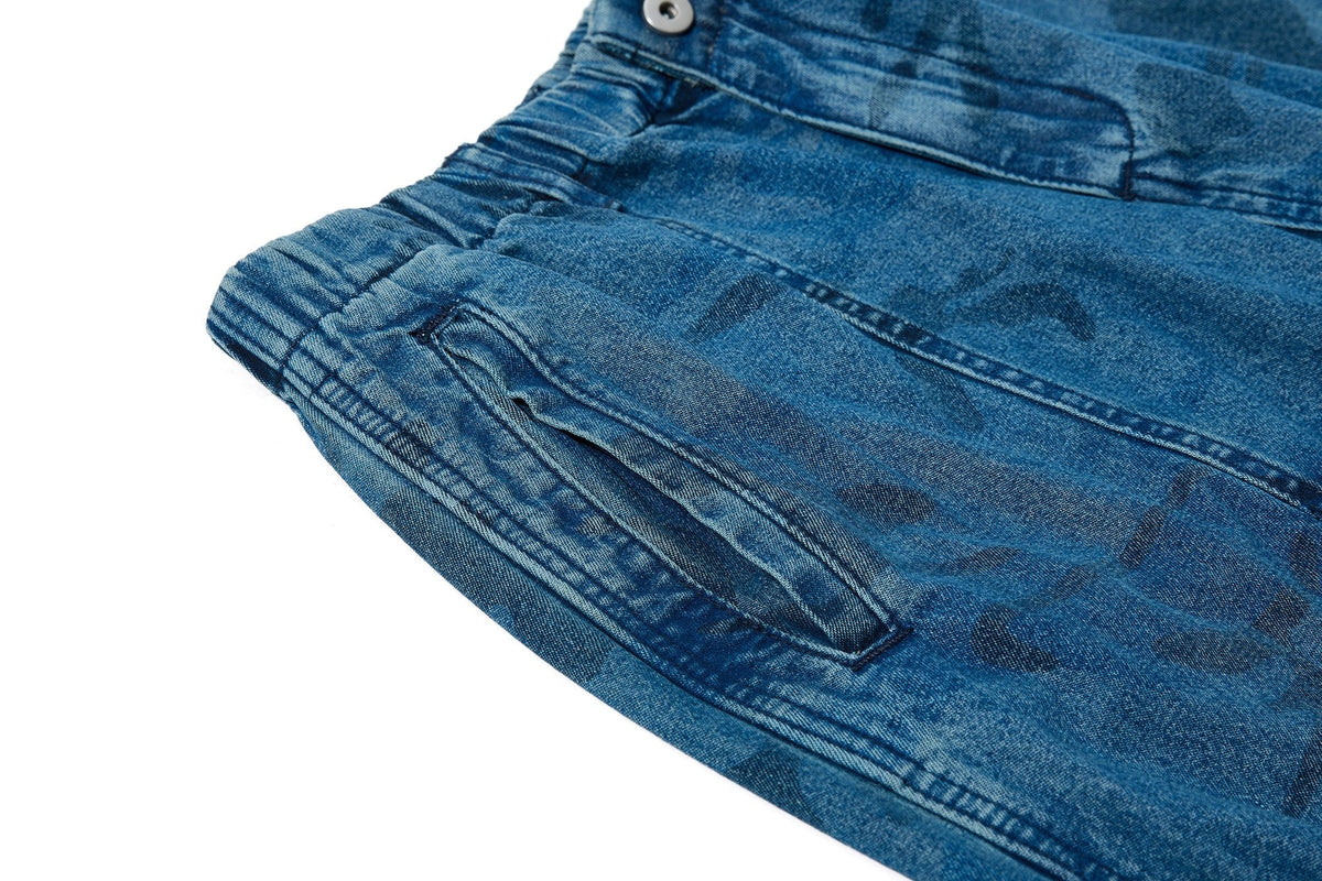 Madxmarx Washed Camo Baggy Jeans