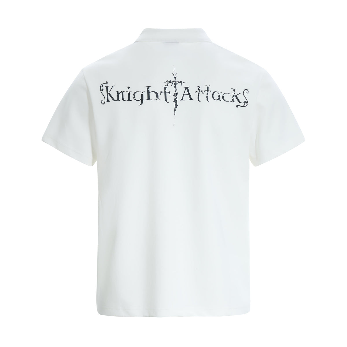 Madxmarx “Knight Attack Graphic Polo Tee”