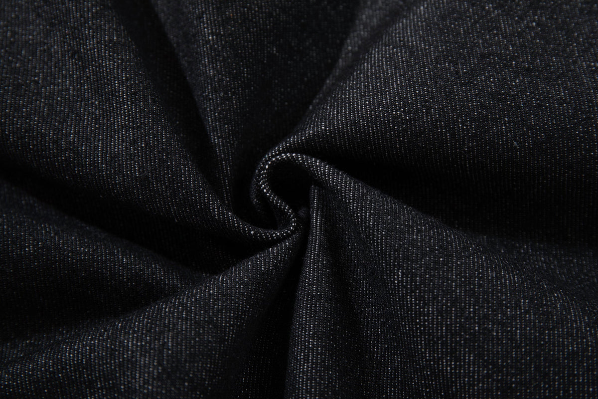 Pantalon large à empiècement craquelé Madxmarx