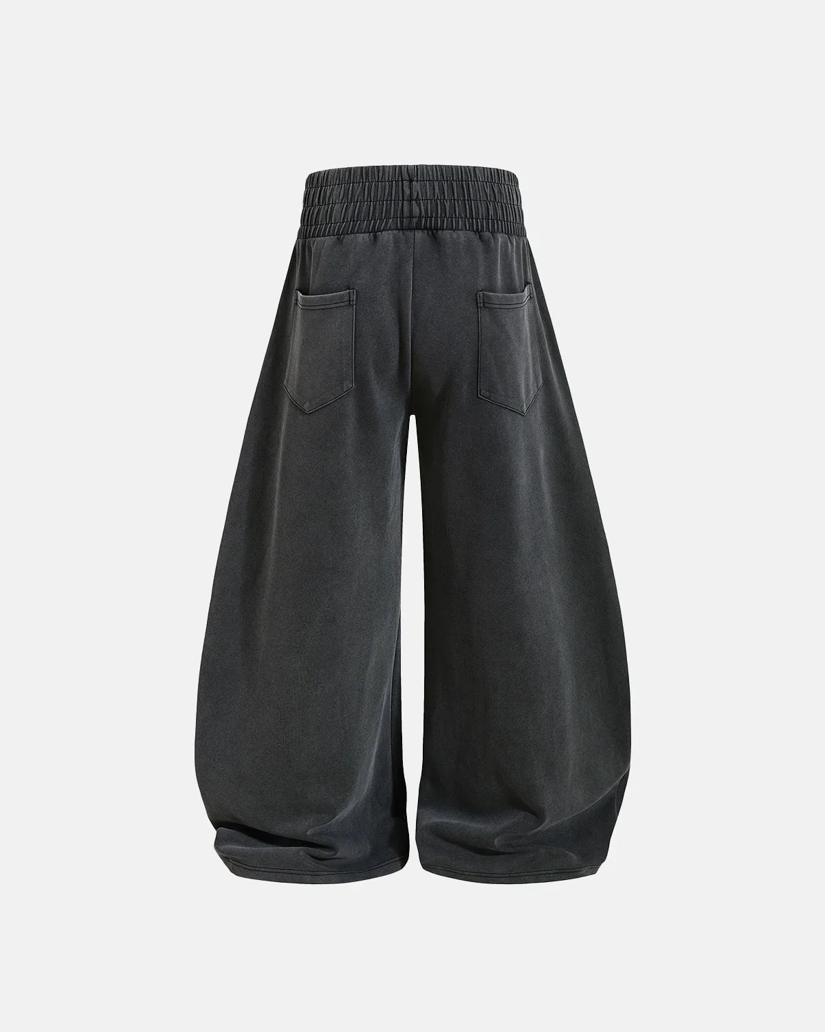 Washed Graphic Barrel Sweatpants