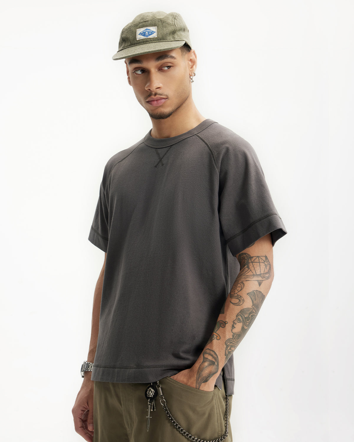 Linen Cotton Raglan Tees