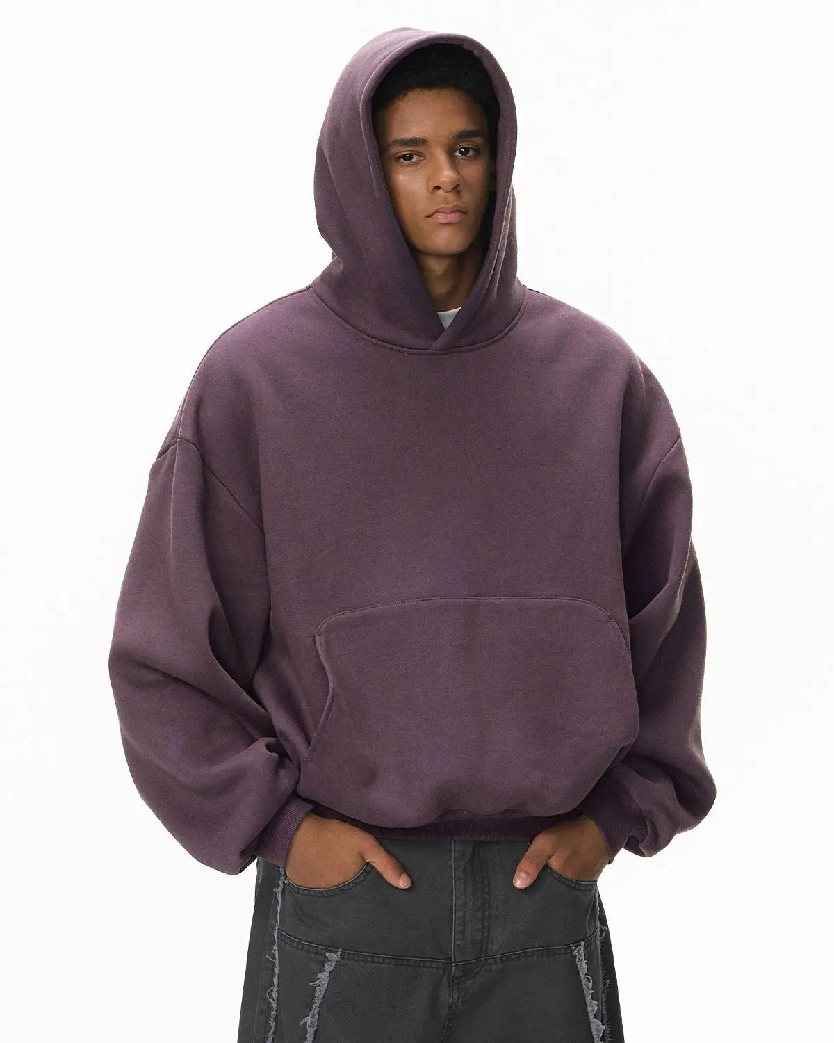 Blank Comfy Boxy Fit Hoodies MADXMARX