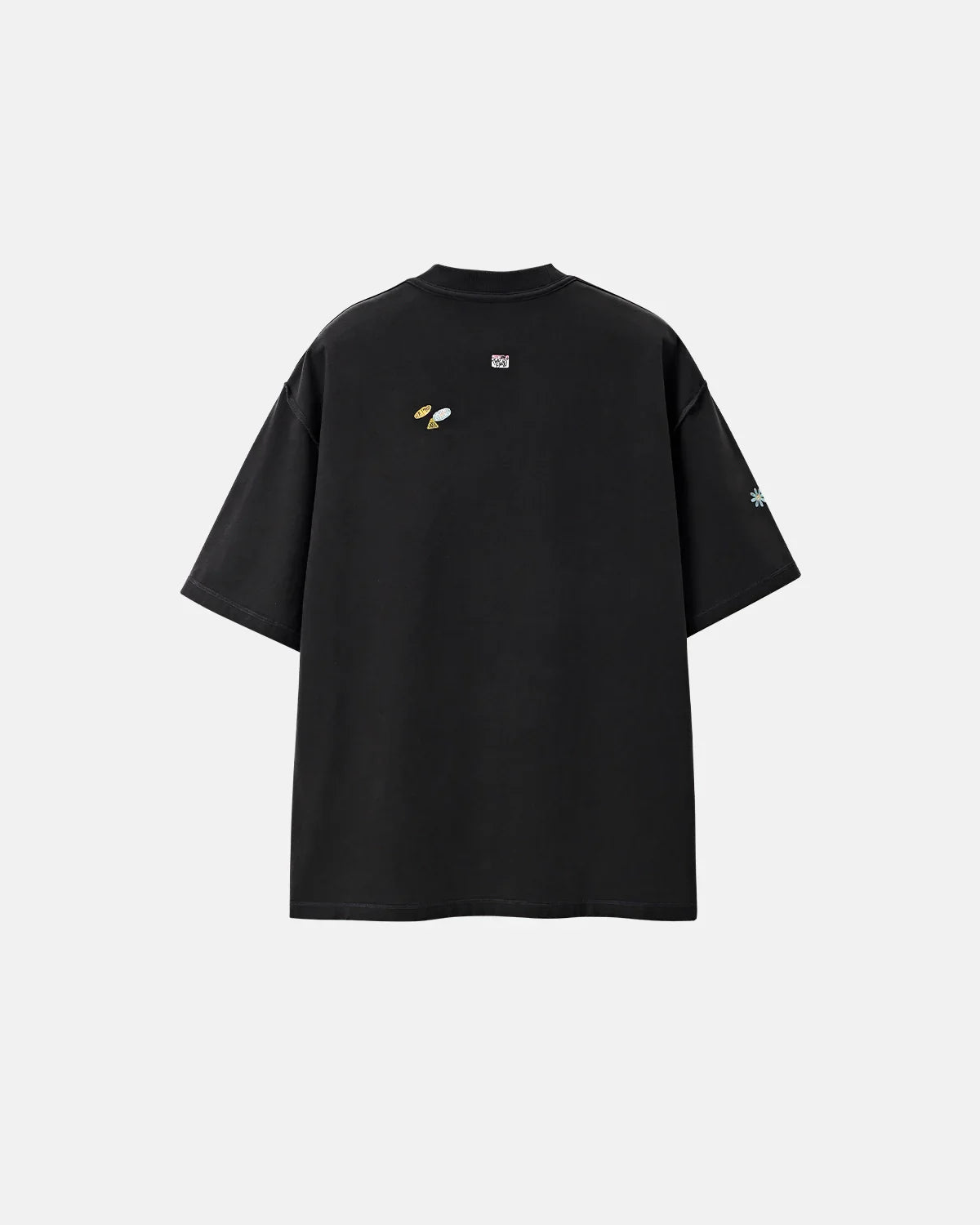 Vintage Sticker Graphic Oversized T-Shirt