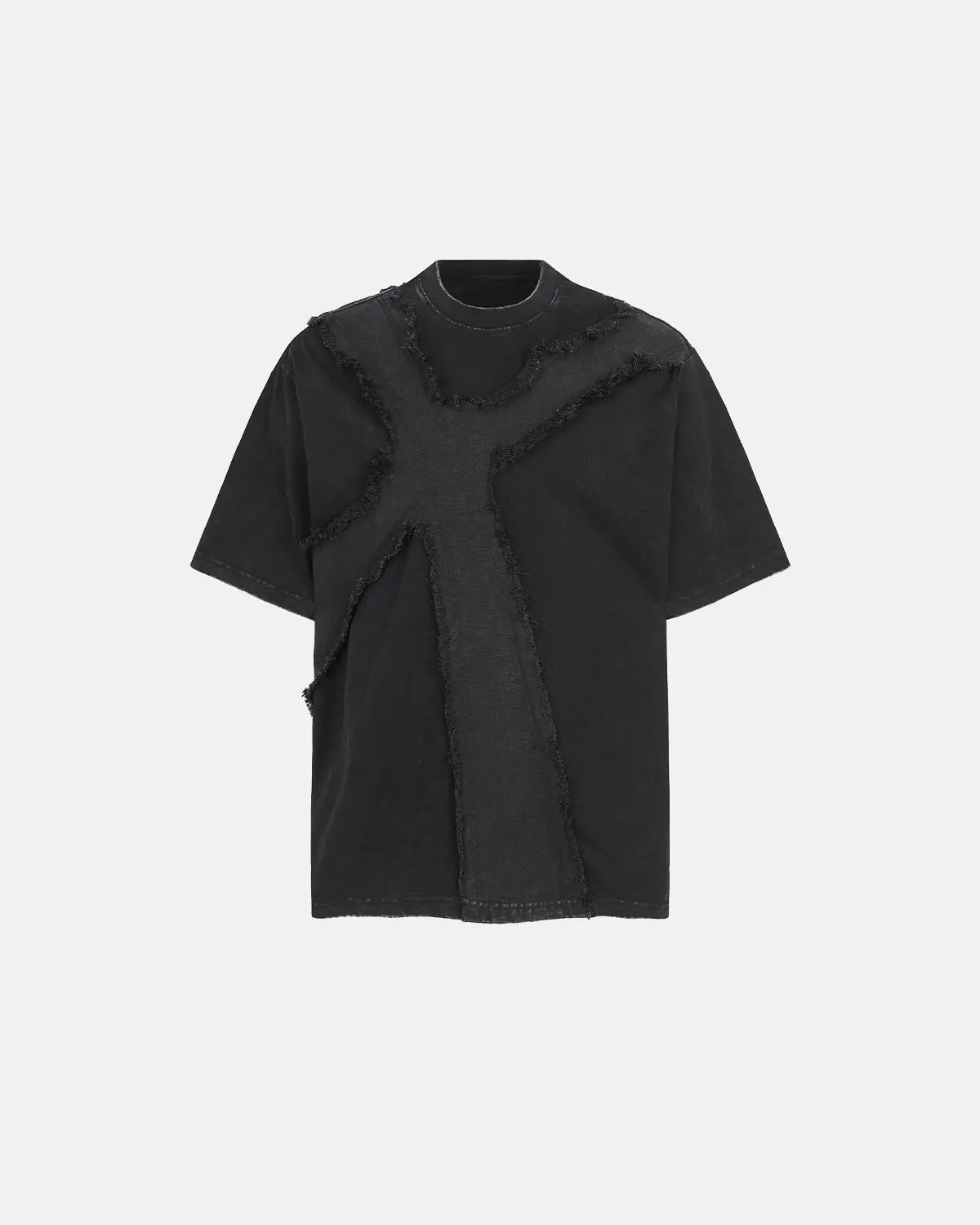 Deconstructed Cross Washed T-Shirt