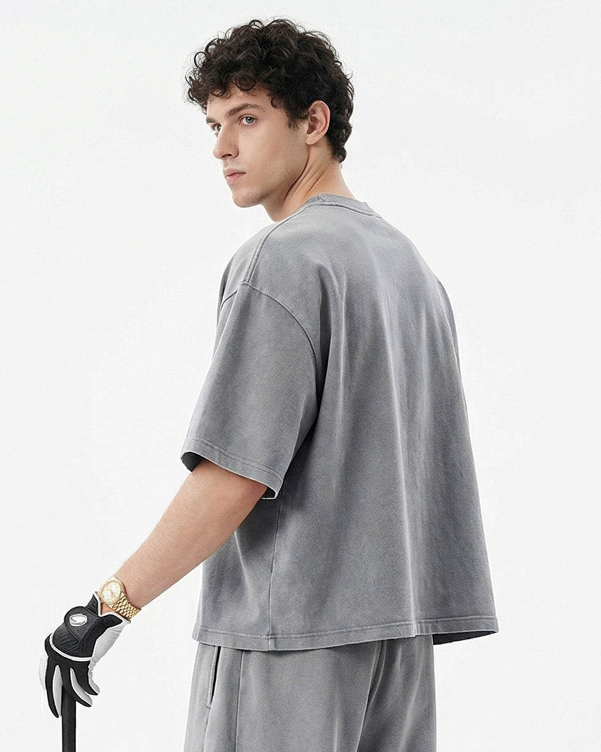 Snow Washed Heavyweight Boxy T-Shirt