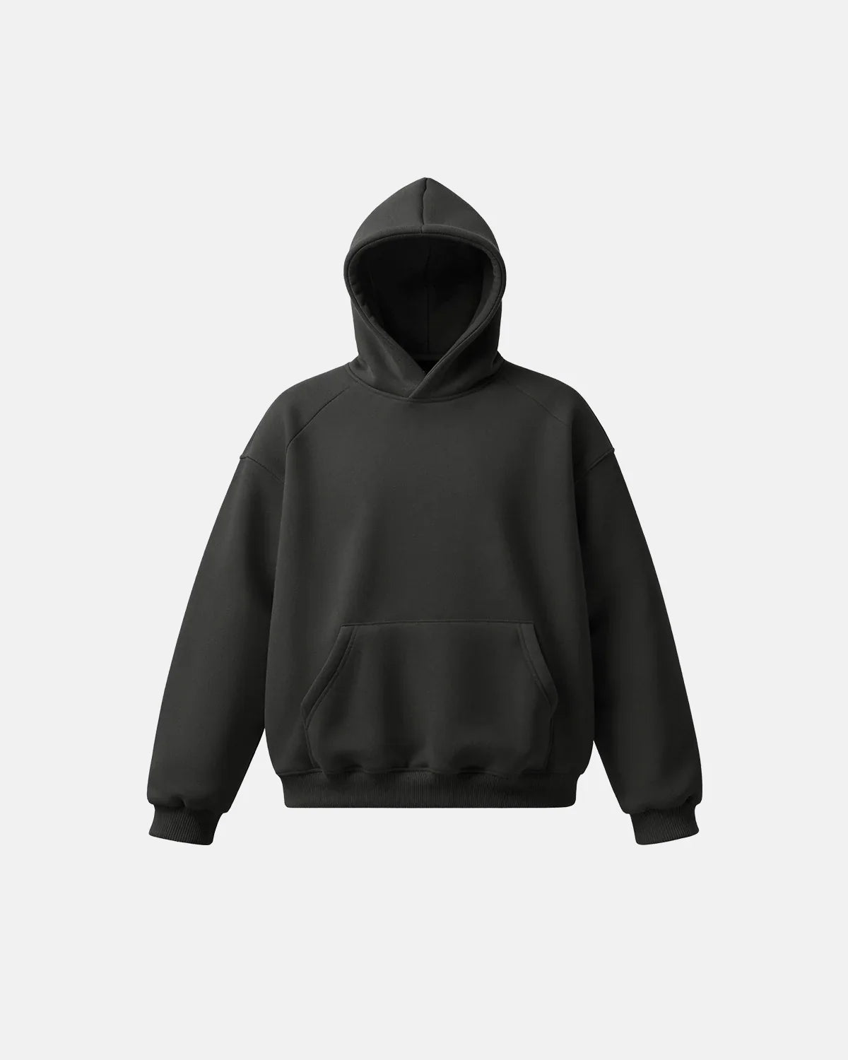 Thermal Fleece Oversized Pullover Hoodie MADXMARX