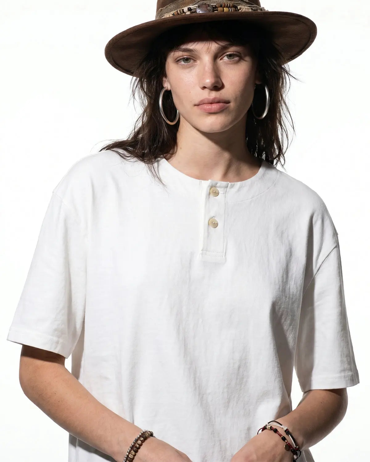 Old Money Henley Collar T-Shirt