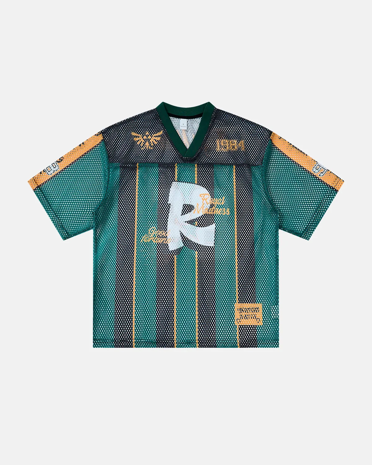 Vintage Striped Mesh Jersey
