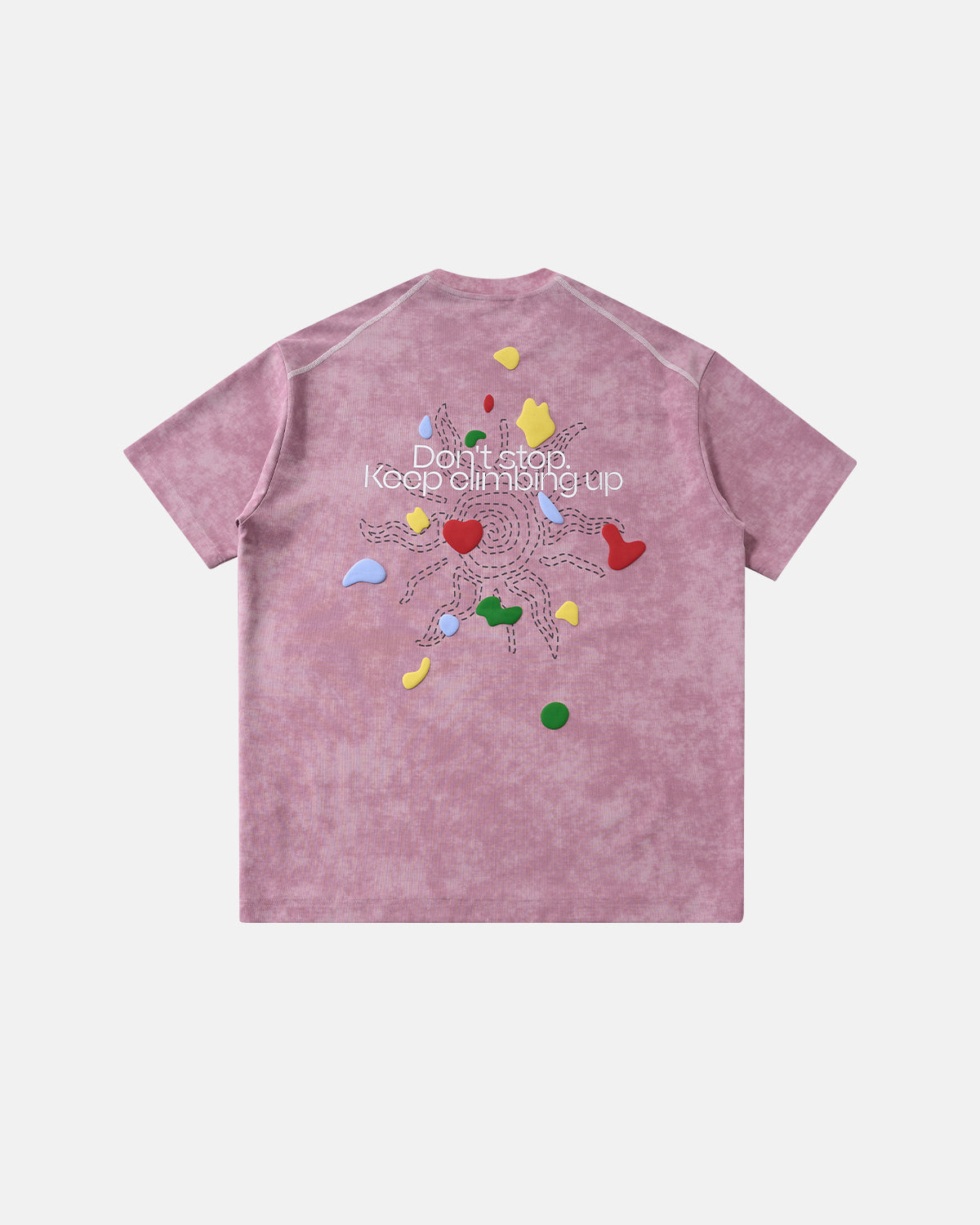Snow Washed Puff Print T-Shirt