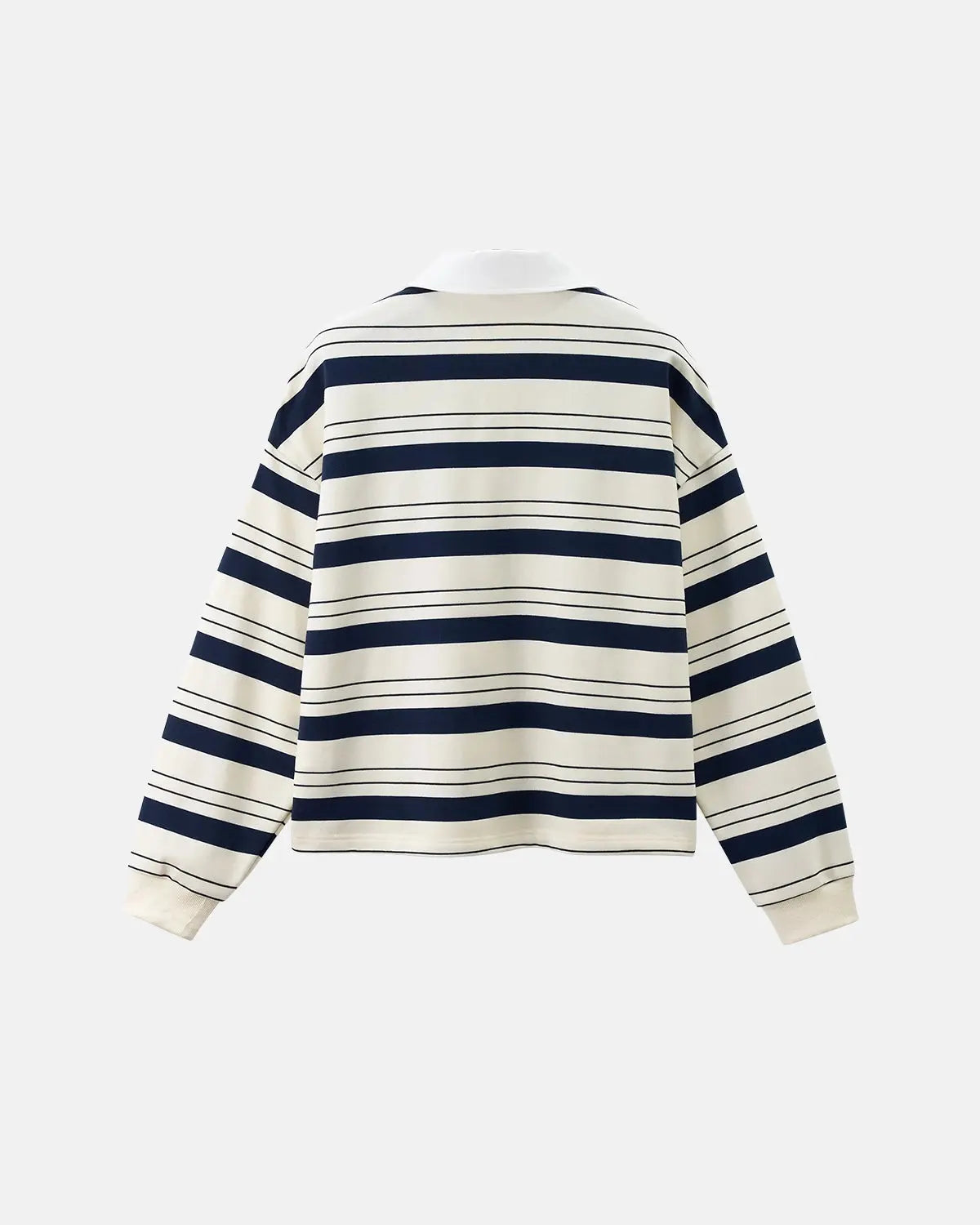 Striped Rugby Polo Shirt