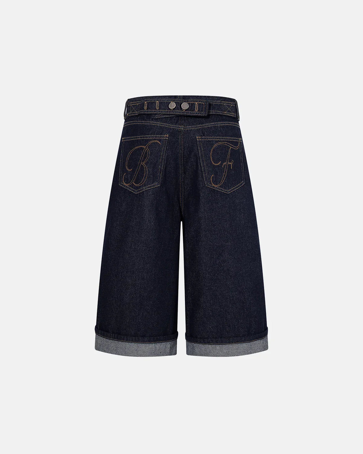Cinch Back Baggy Denim Jorts
