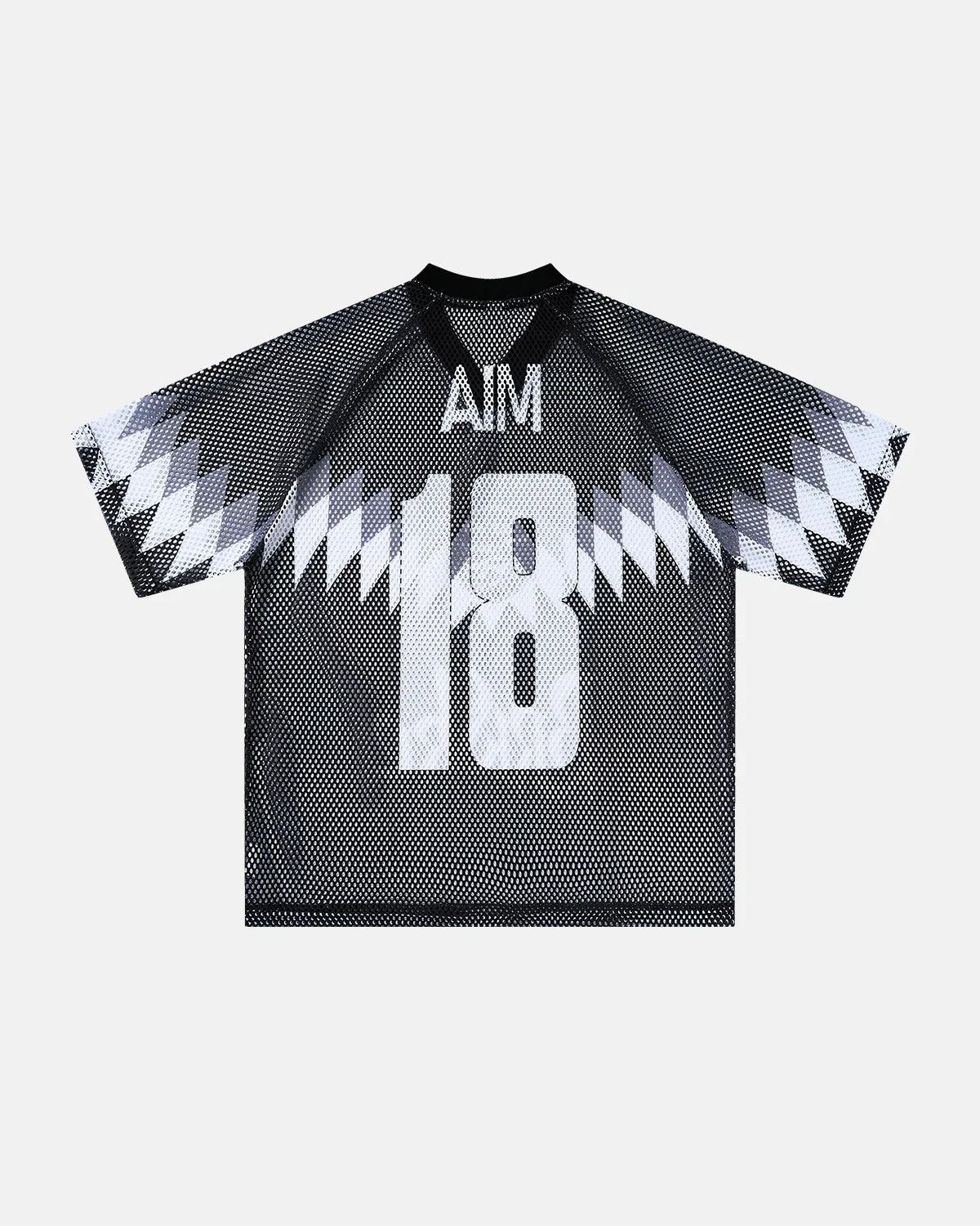 Graphic Mesh Oversized Jersey