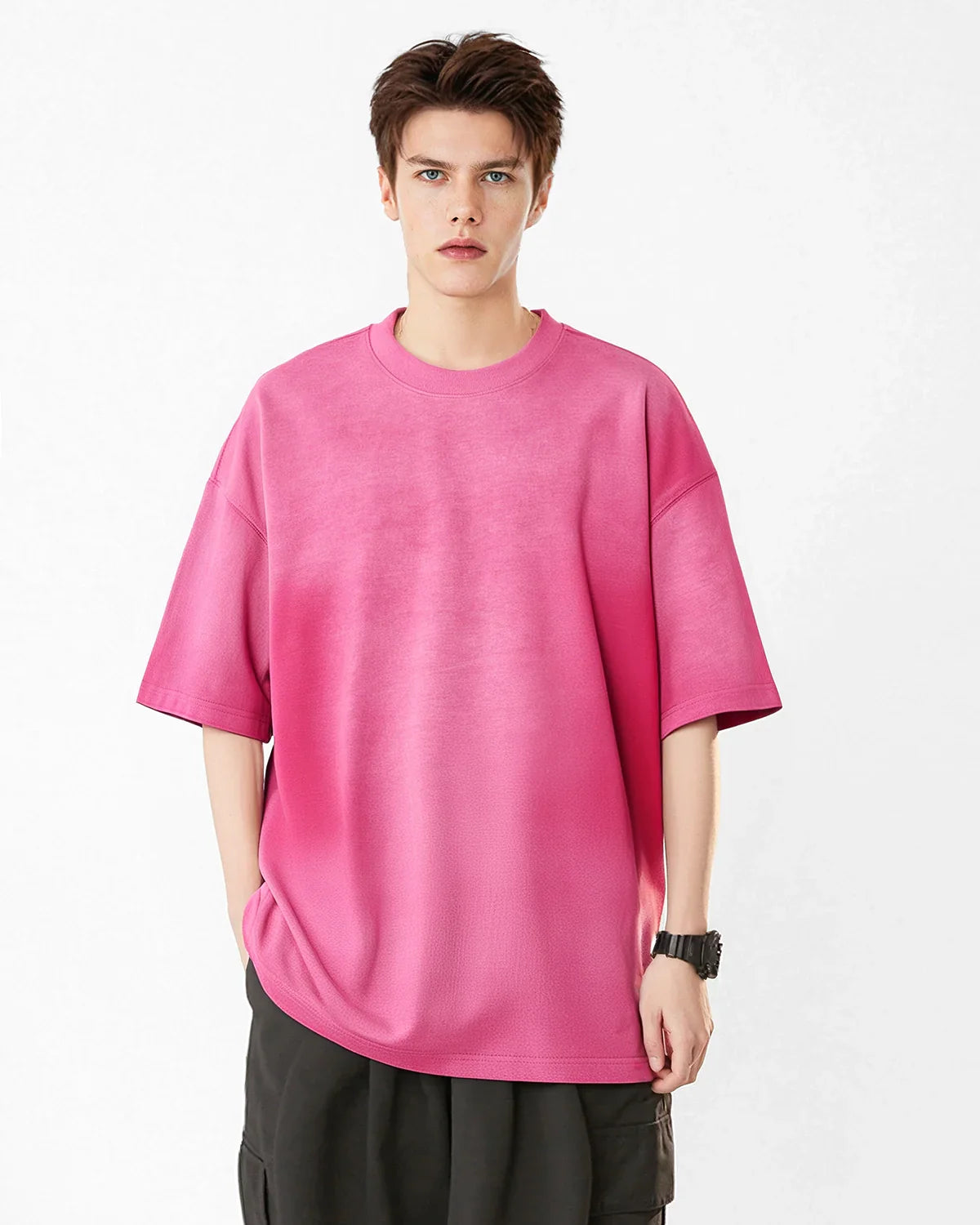 Oversized Monkey Acid Wash Tee