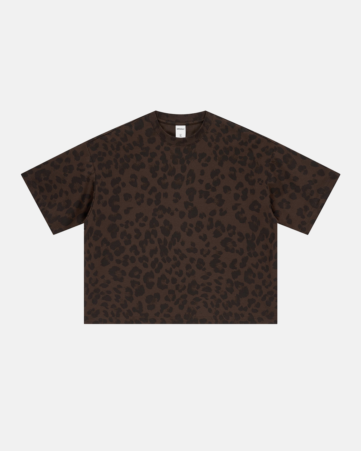 Leopard Print Boxy T-Shirt