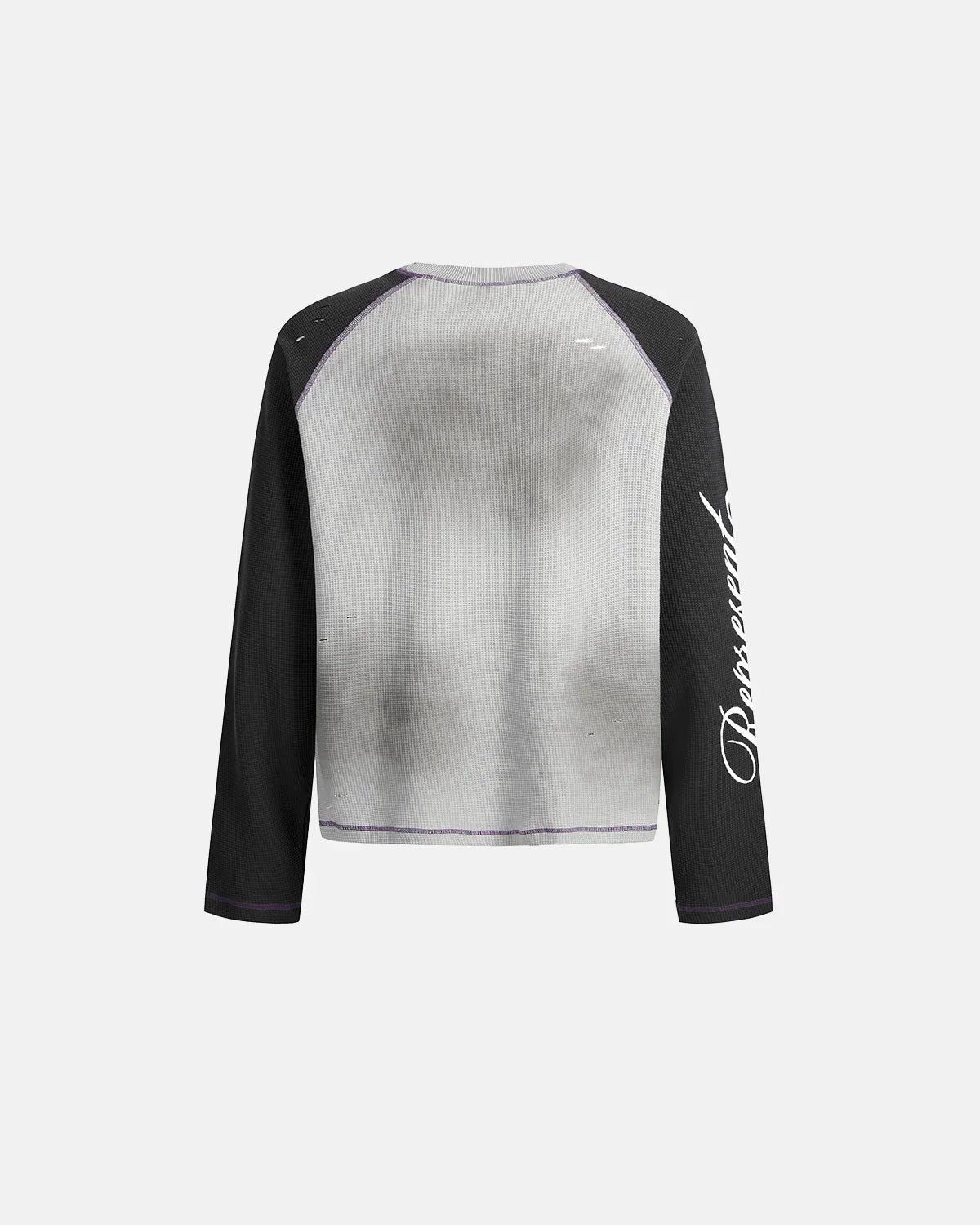 Portrait Waffle Long Sleeve Tee