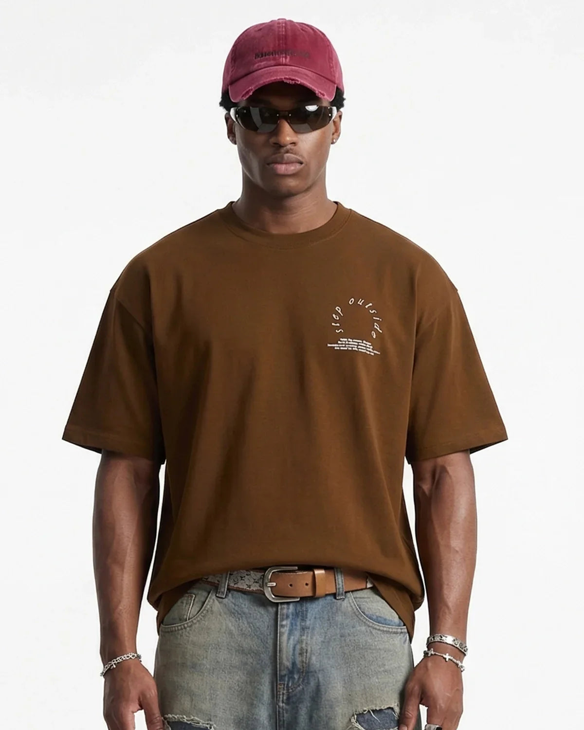 Camping Graphic Cotton Tees