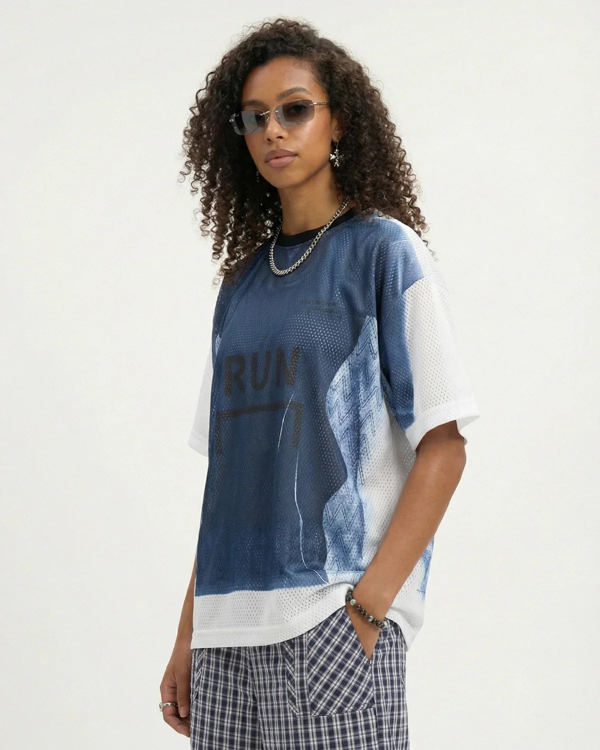 Digital Printing Mesh Jersey Tshirts