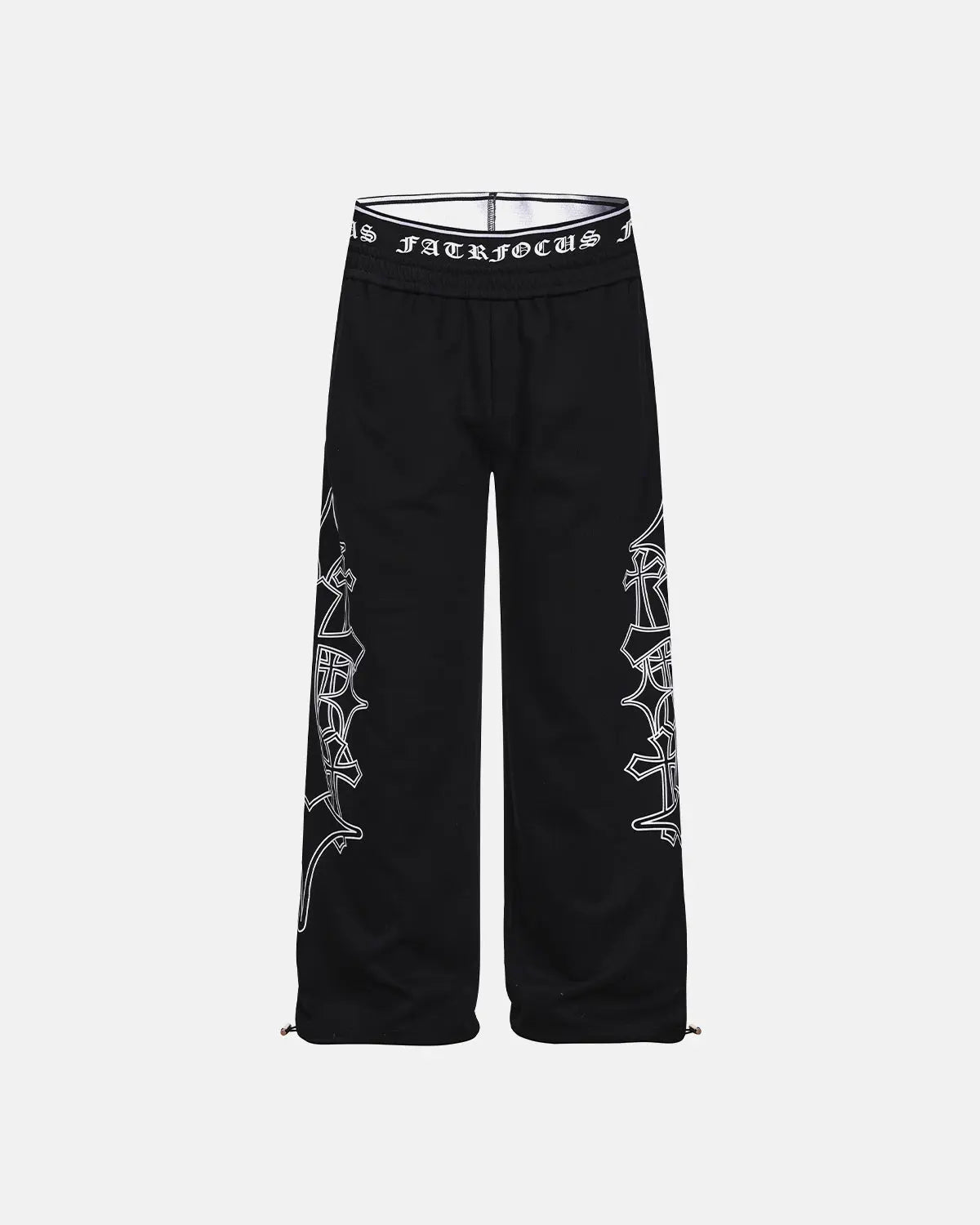 Gothic Layered Baggy Sweatpants