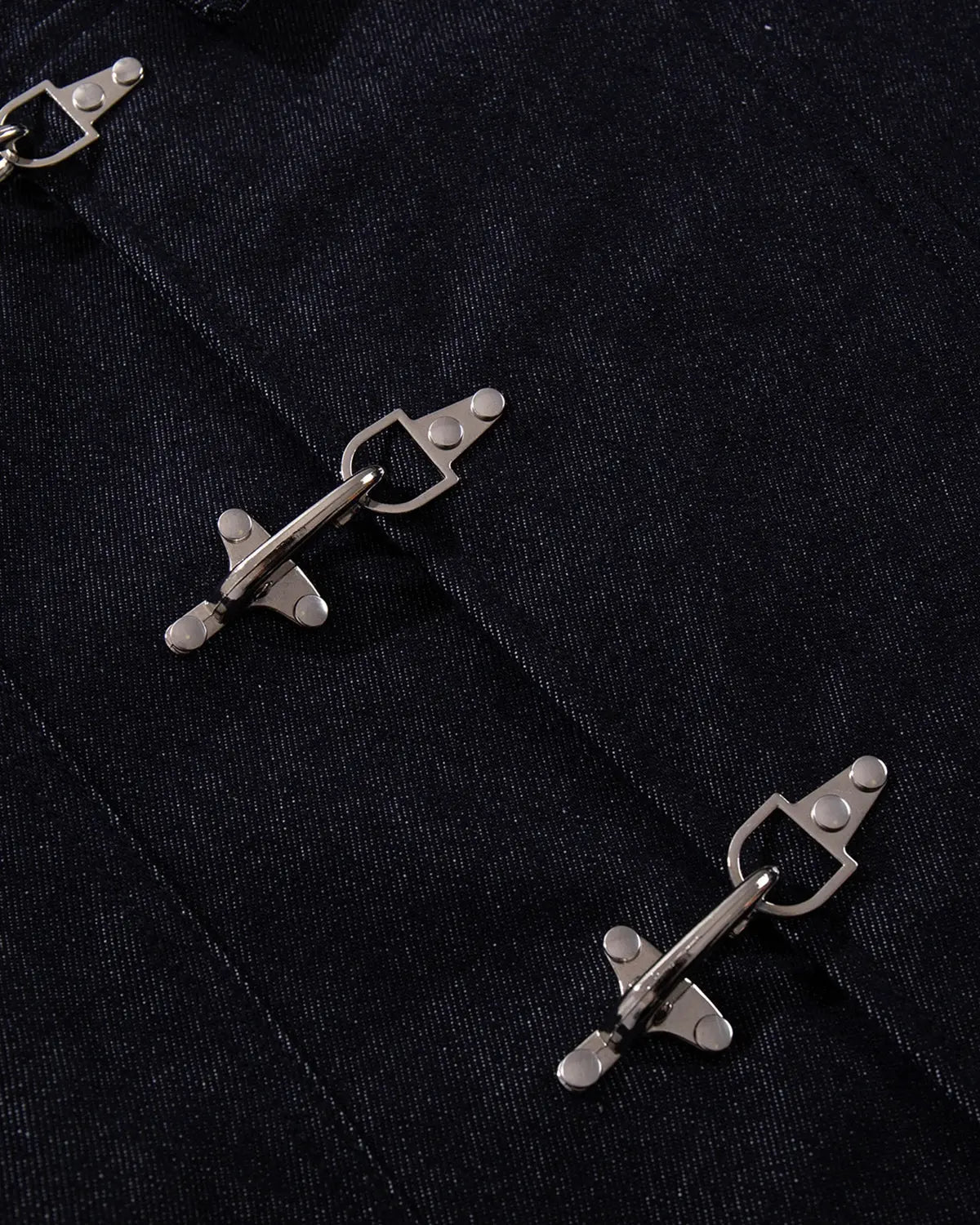 Raw Blue Fireman Clasp Denim Jacket