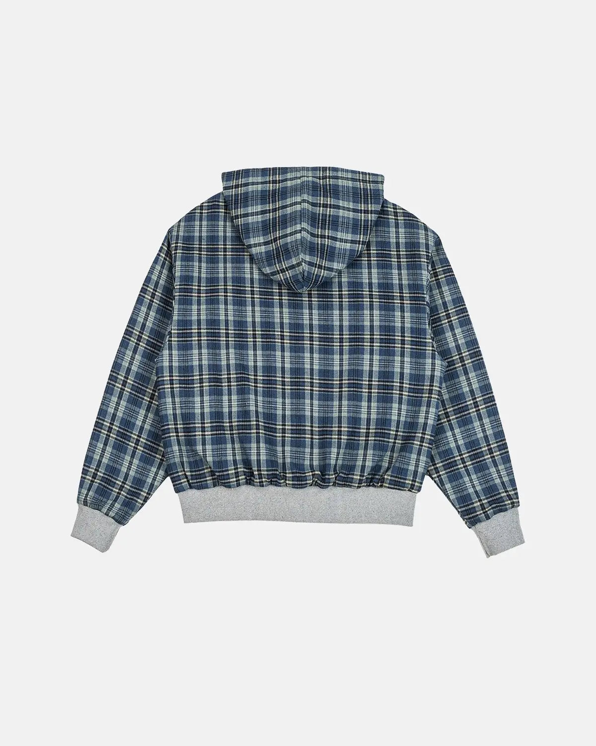 Reversible Plaid Cropped Hoodies