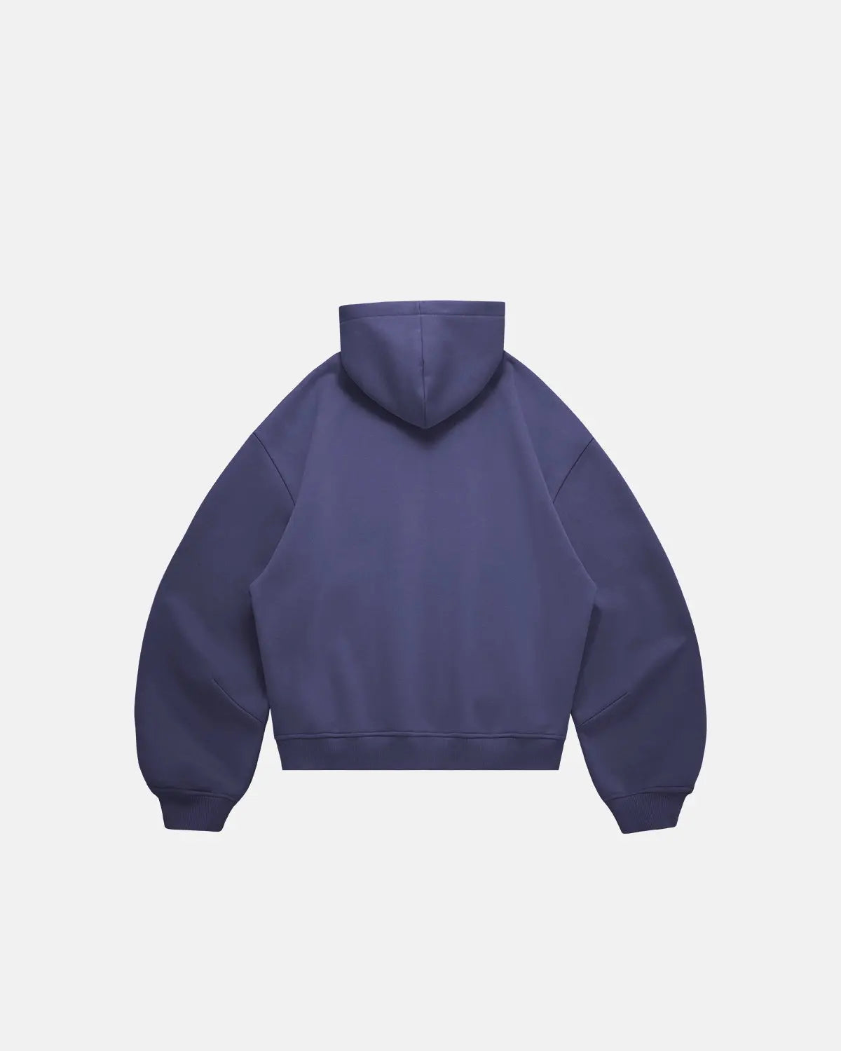 High Collar Fleece Double Zip-Up Hoodies MADXMARX