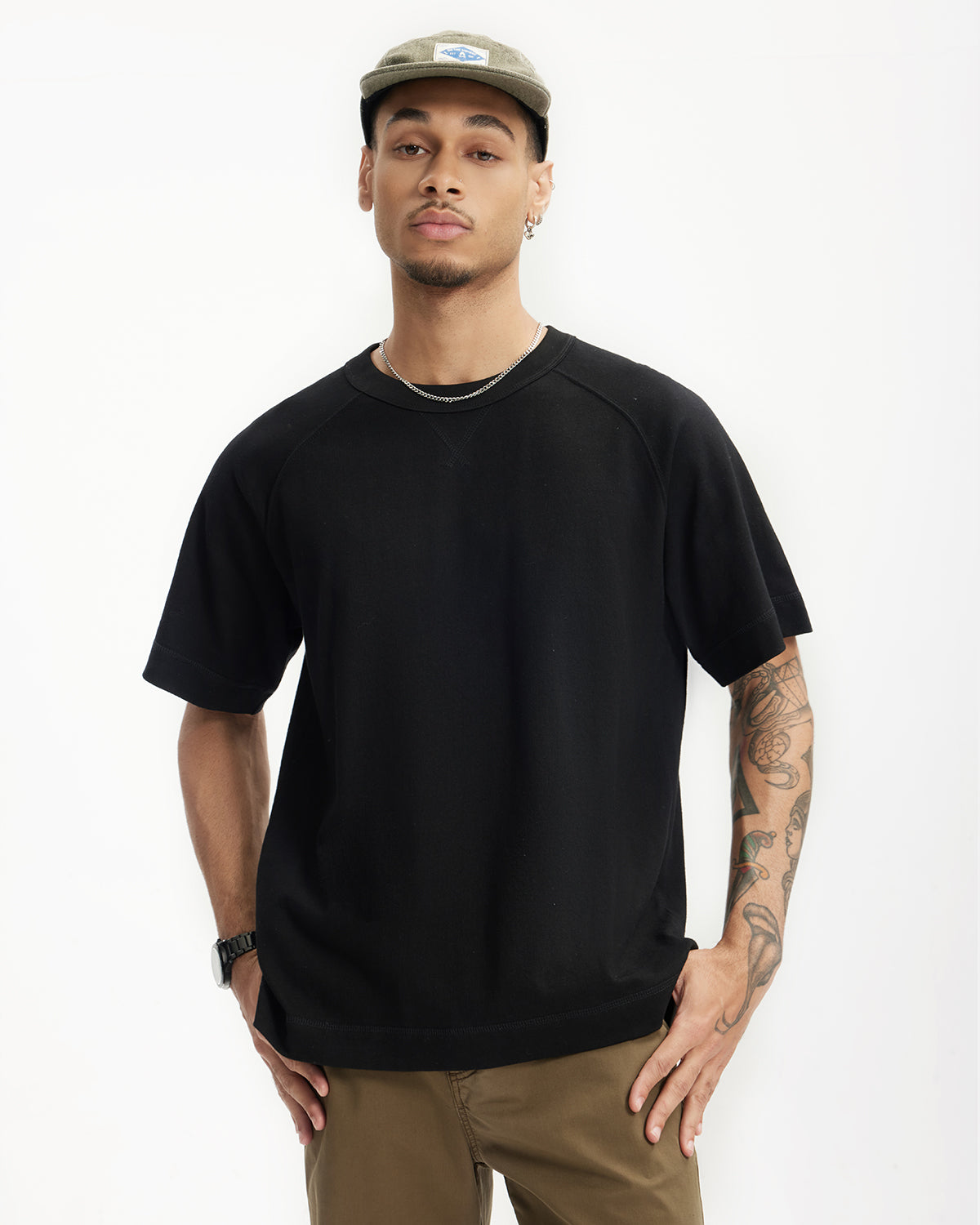 Linen Cotton Raglan Tees
