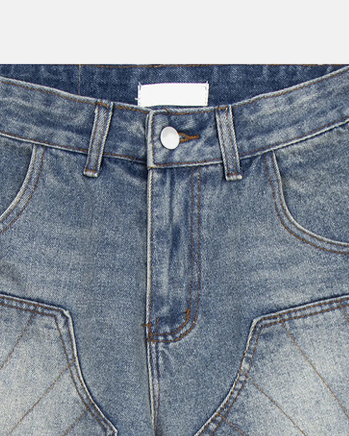 Vintage Embroidered Washed Jorts