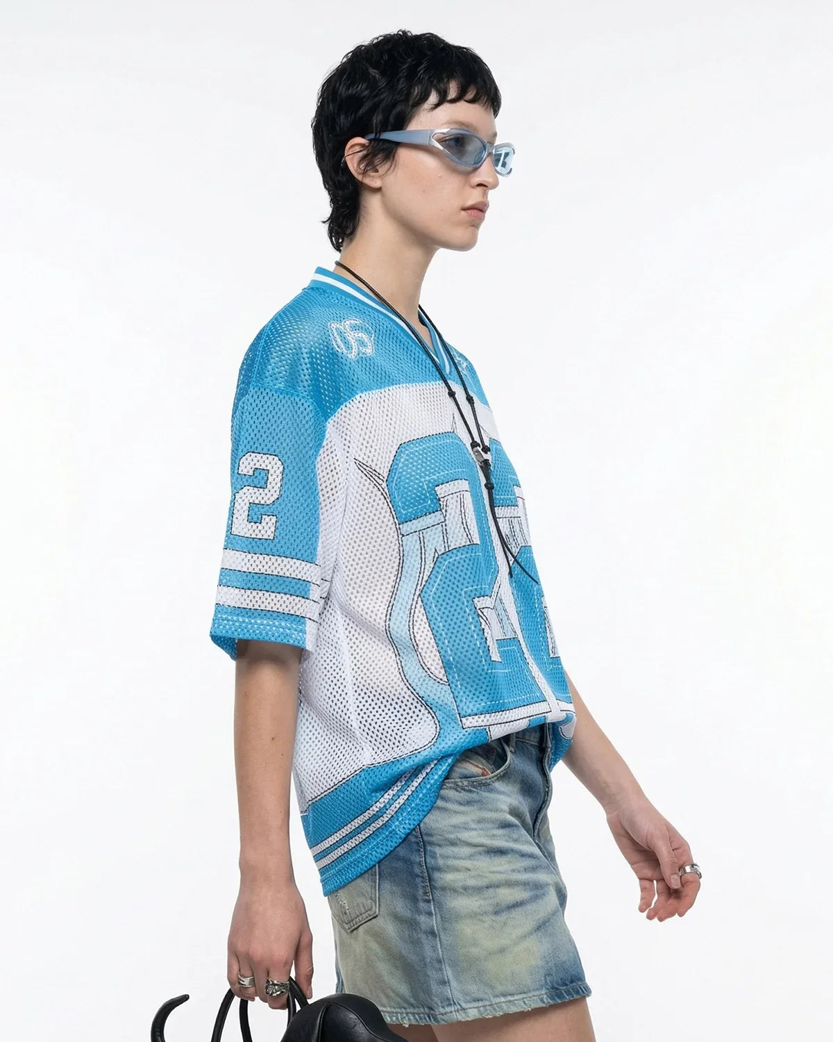 Maillot de football en mesh "22"