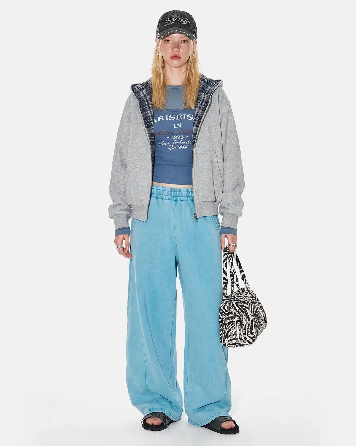 Acid Washed Barrel Sweatpants