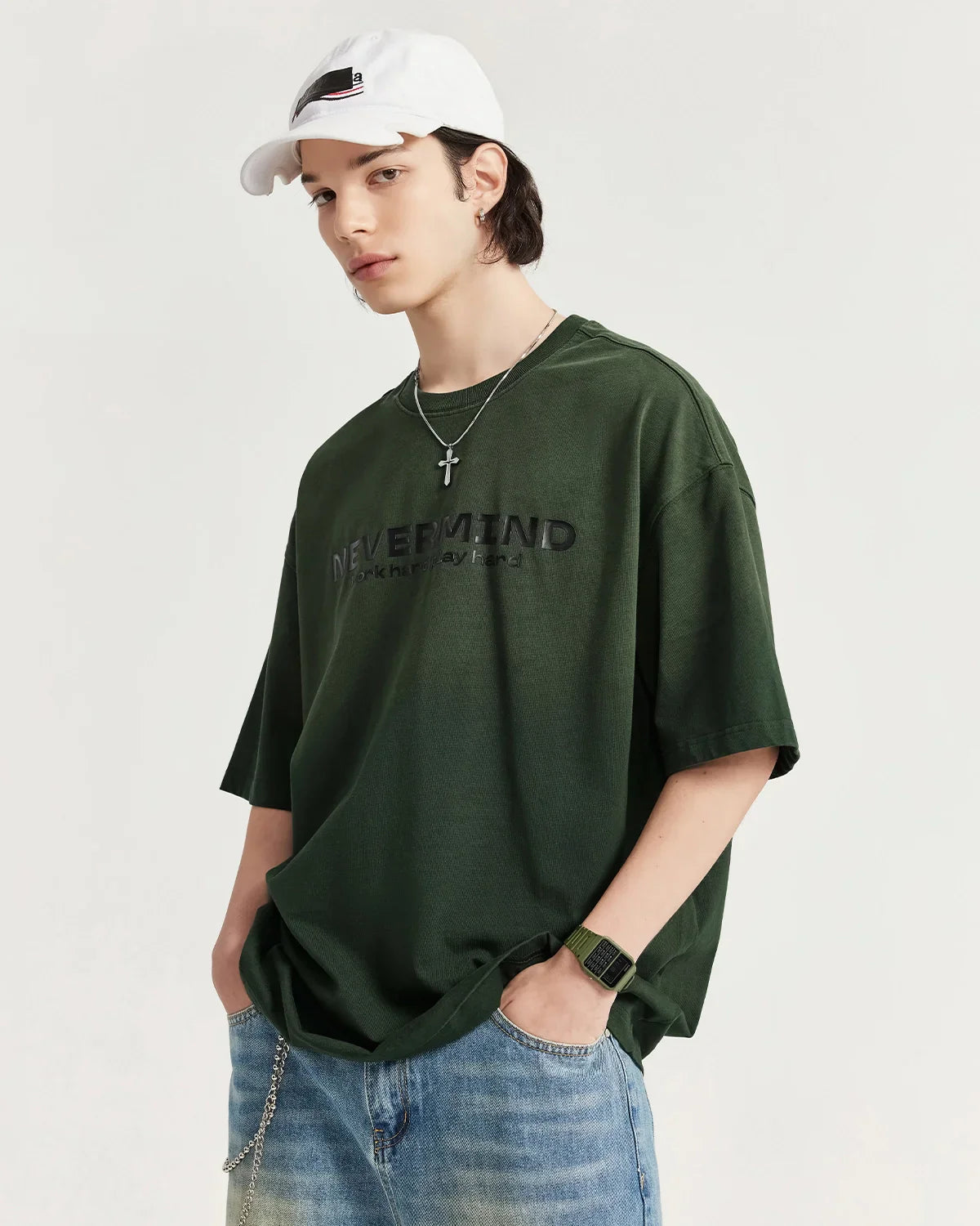Vintage Washed Oversize T shirt