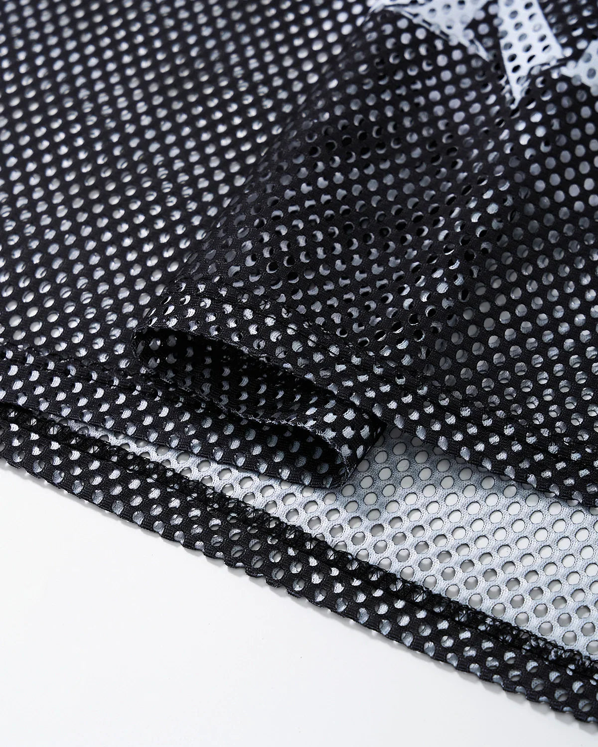 Graphic Mesh Oversized Jersey