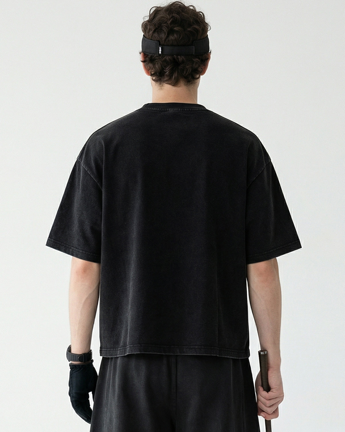 Snow Washed Heavyweight Boxy T-Shirt