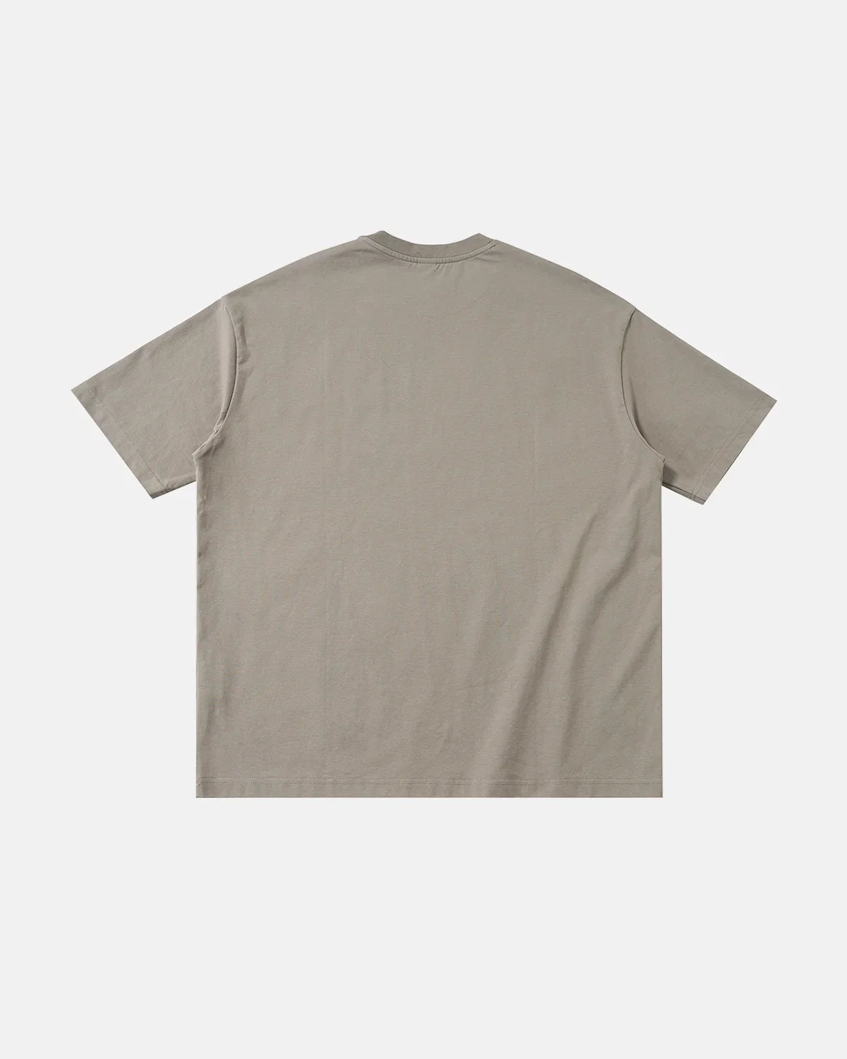 Dual-Effect Graphic Heavyweight Tshirt