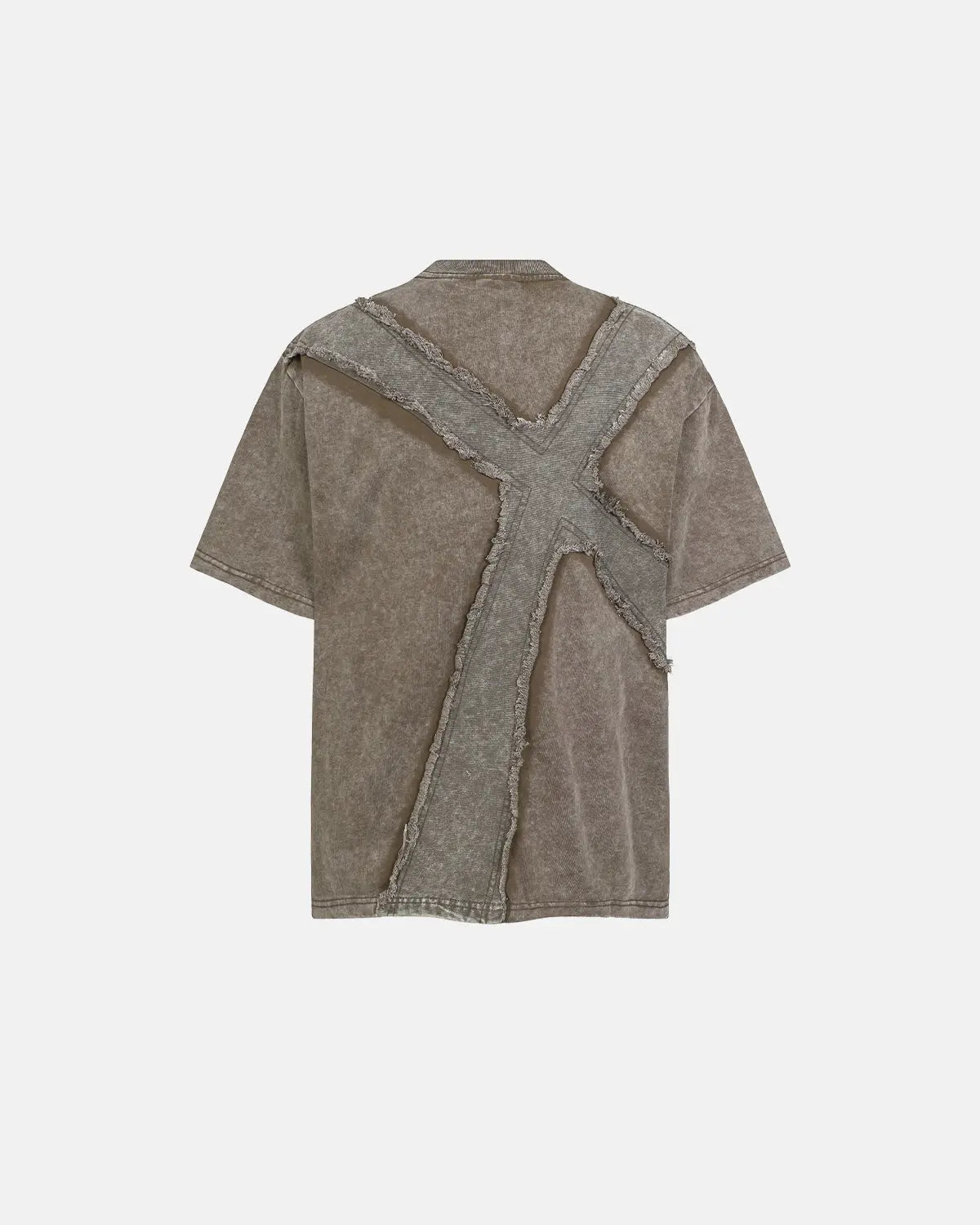 Deconstructed Cross Washed T-Shirt
