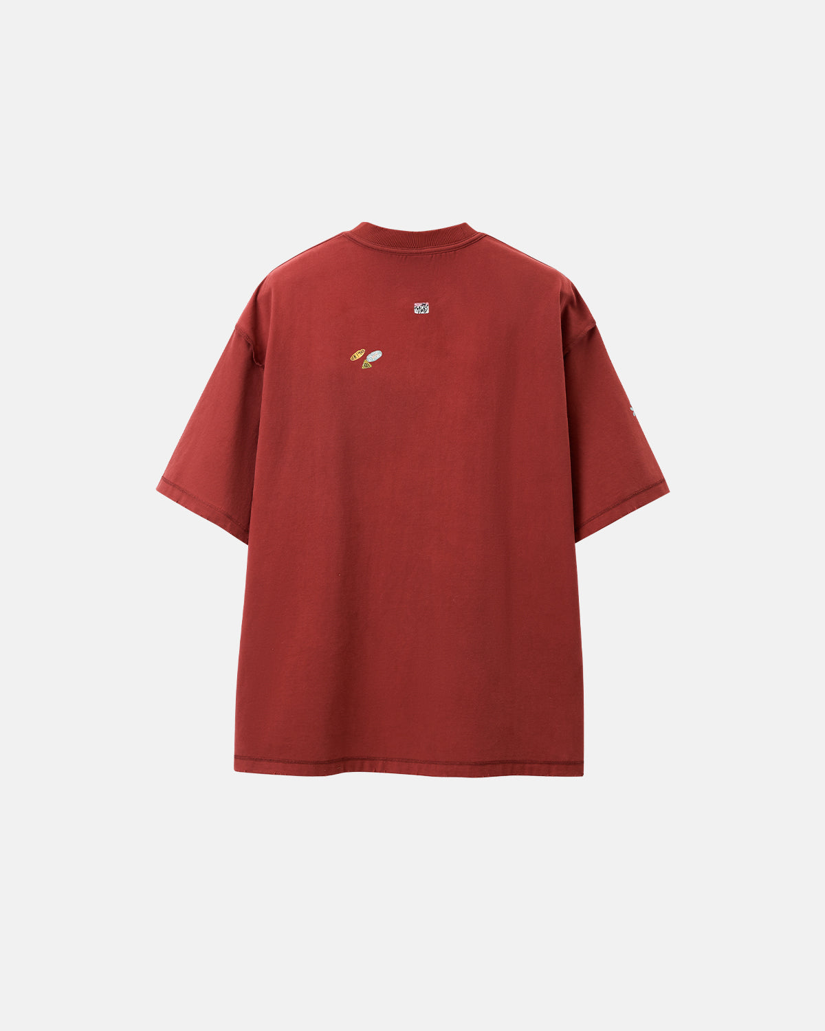 Vintage Sticker Graphic Oversized T-Shirt