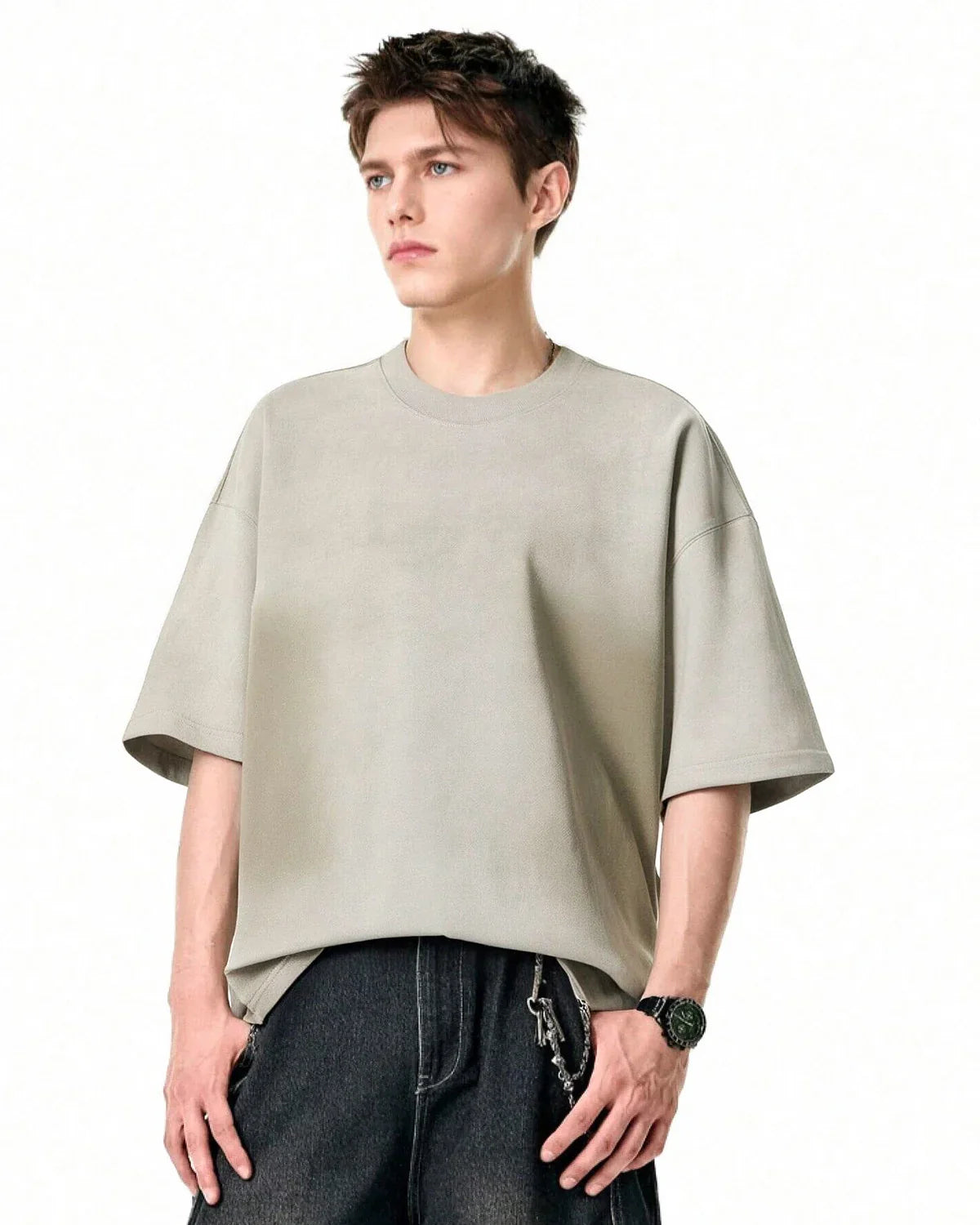 Oversized Monkey Acid Wash Tee