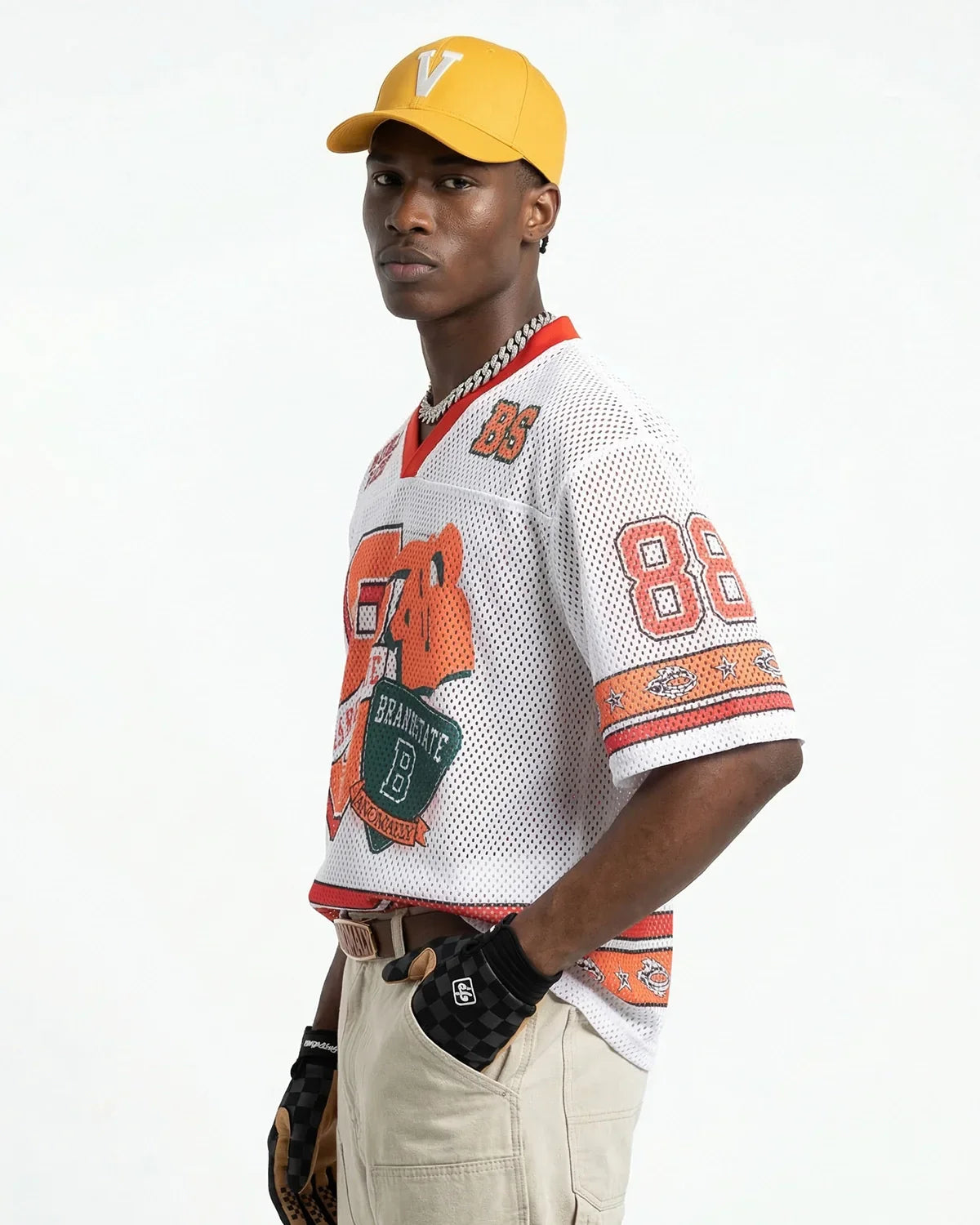 Vintage Oversized Mesh Jersey