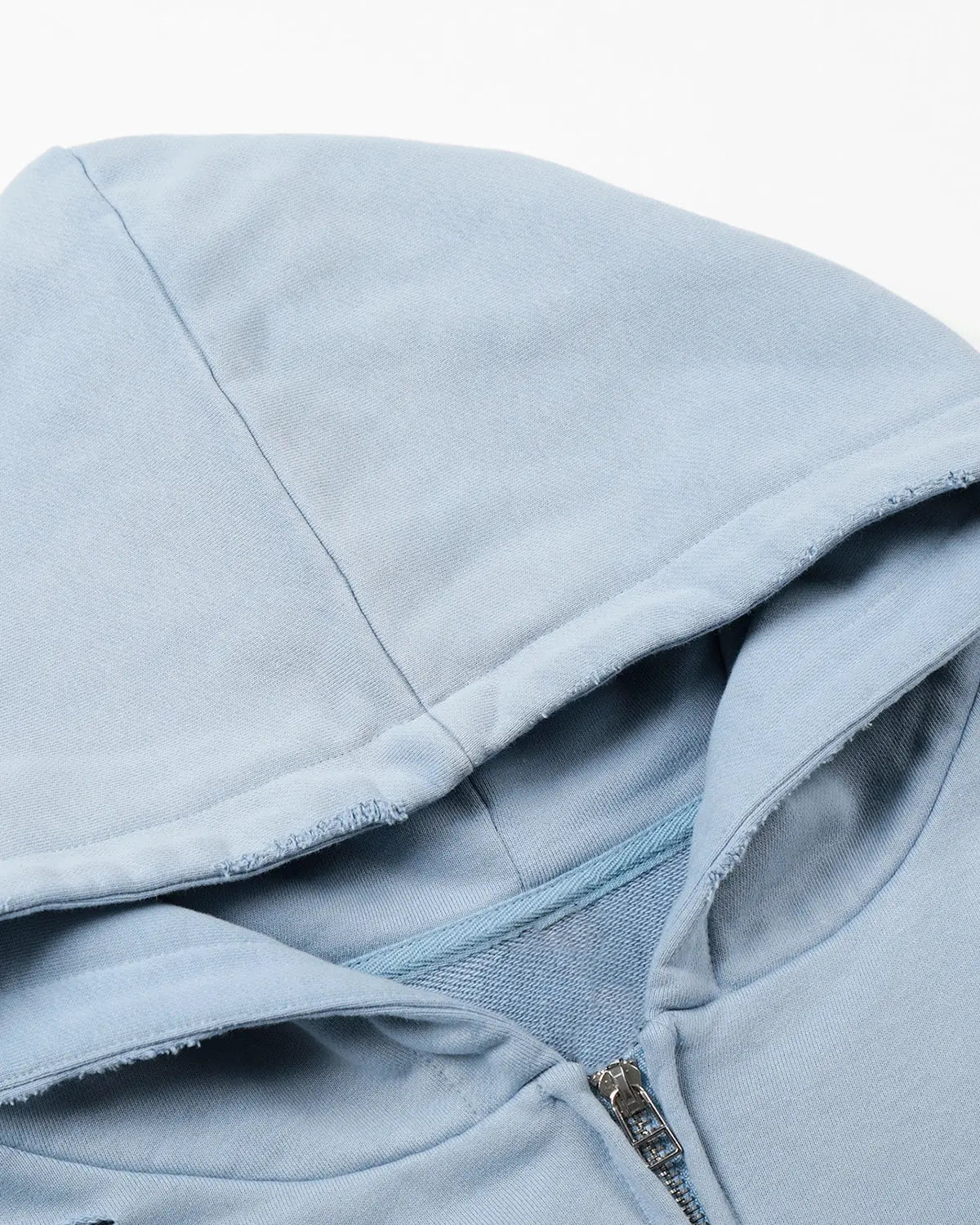 Graffiti Character Distressed Washed Zip Hoodies