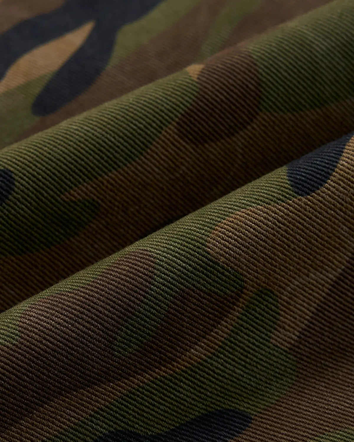 Metal Clasp Camo Shorts