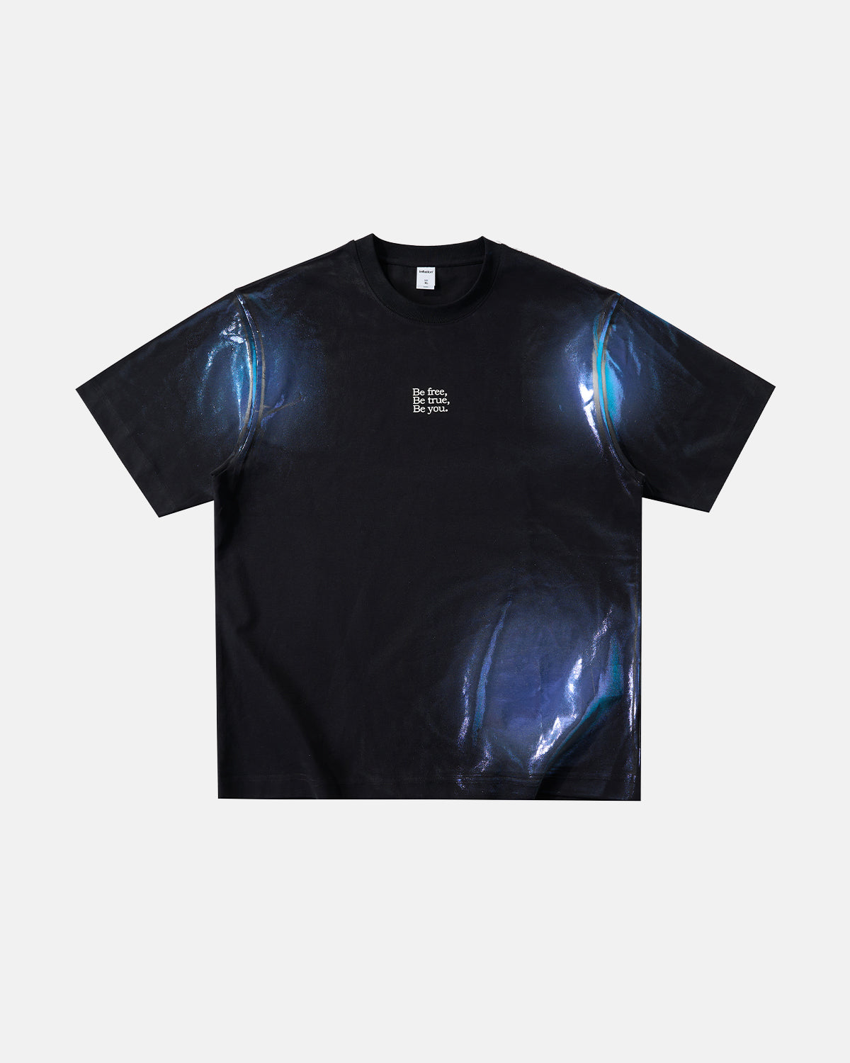 Iridescent Shimmer Oversized T-Shirt