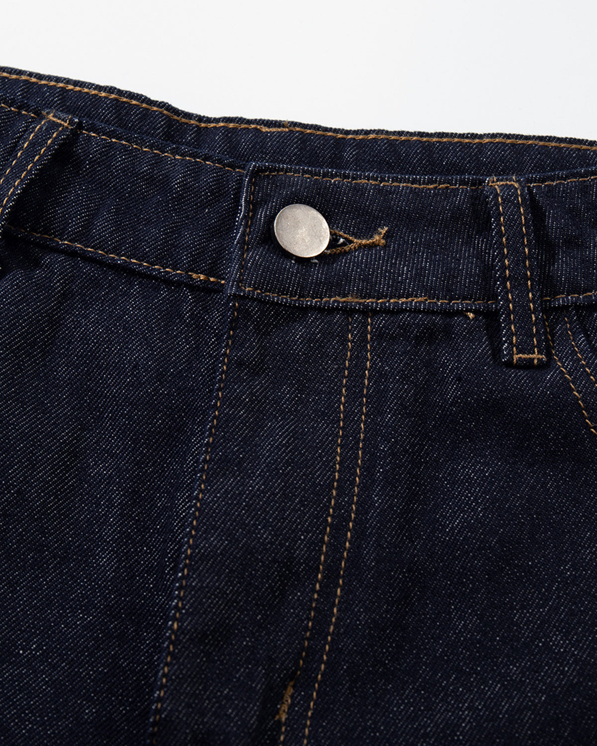 Multi Pockets Design Barrel Jeans