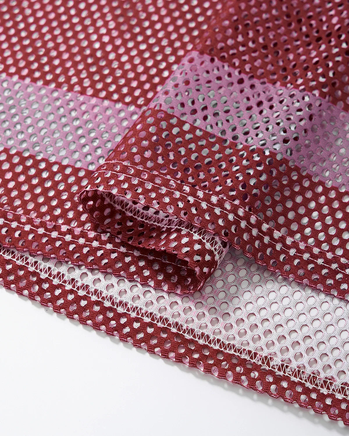 V-neck Graphic Mesh Jersey