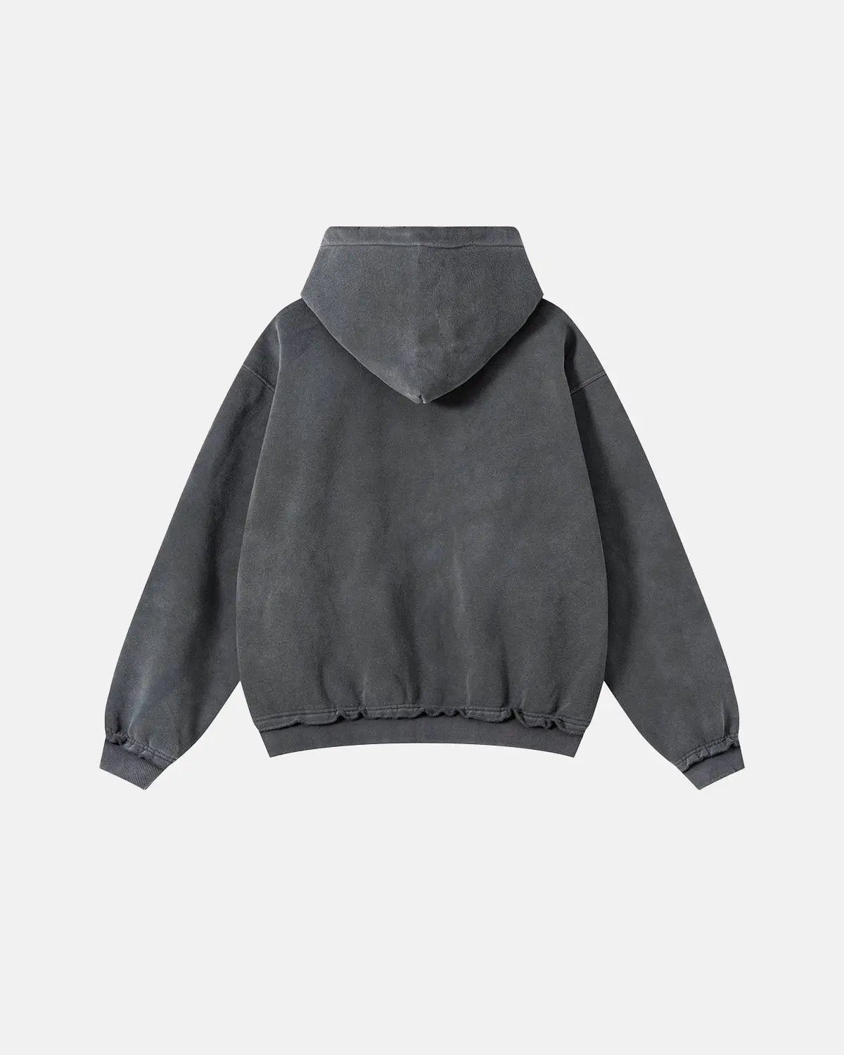 Monkey Wash Ripped Zip Up Hoodies
