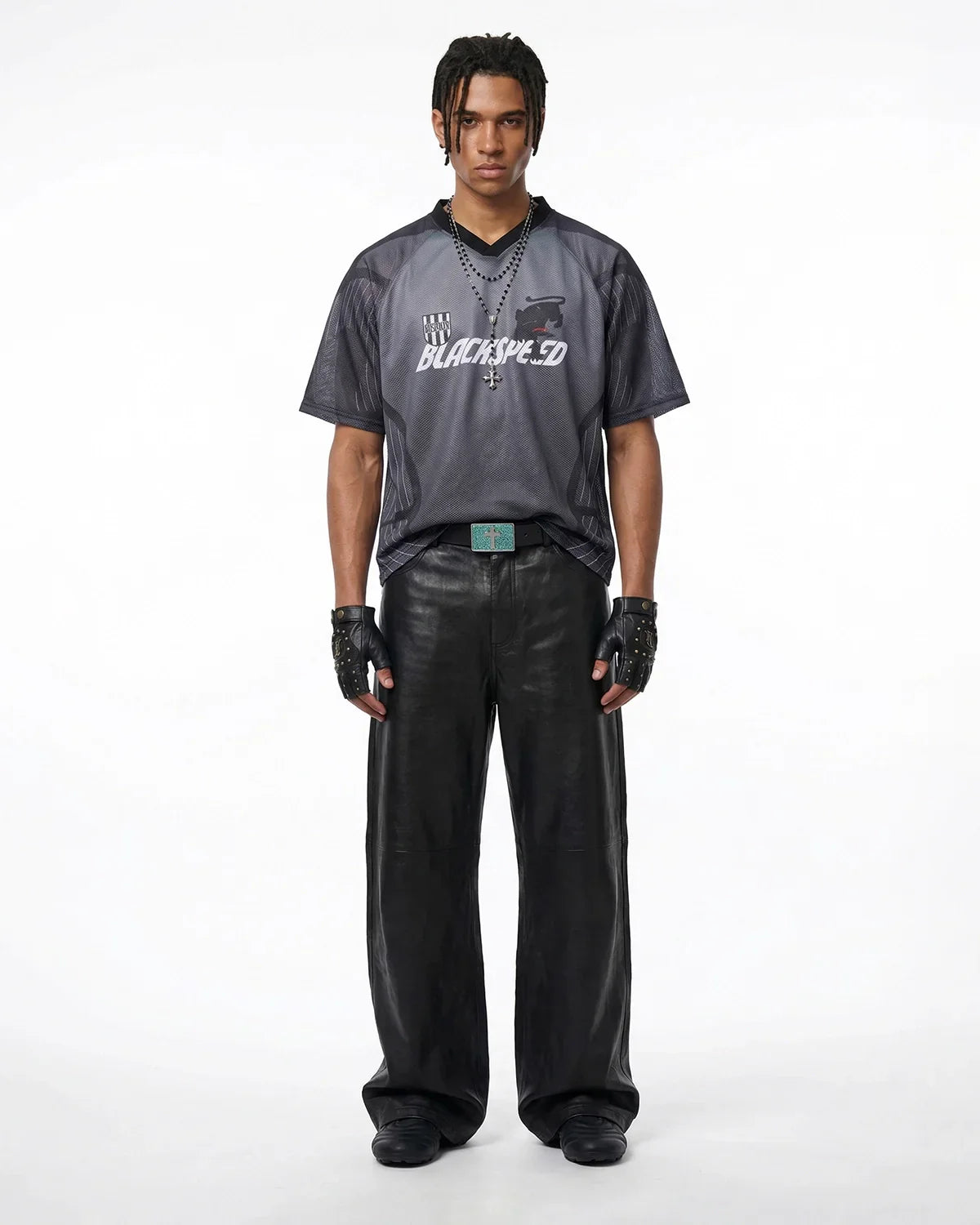 Athletic Panel Mesh Jersey