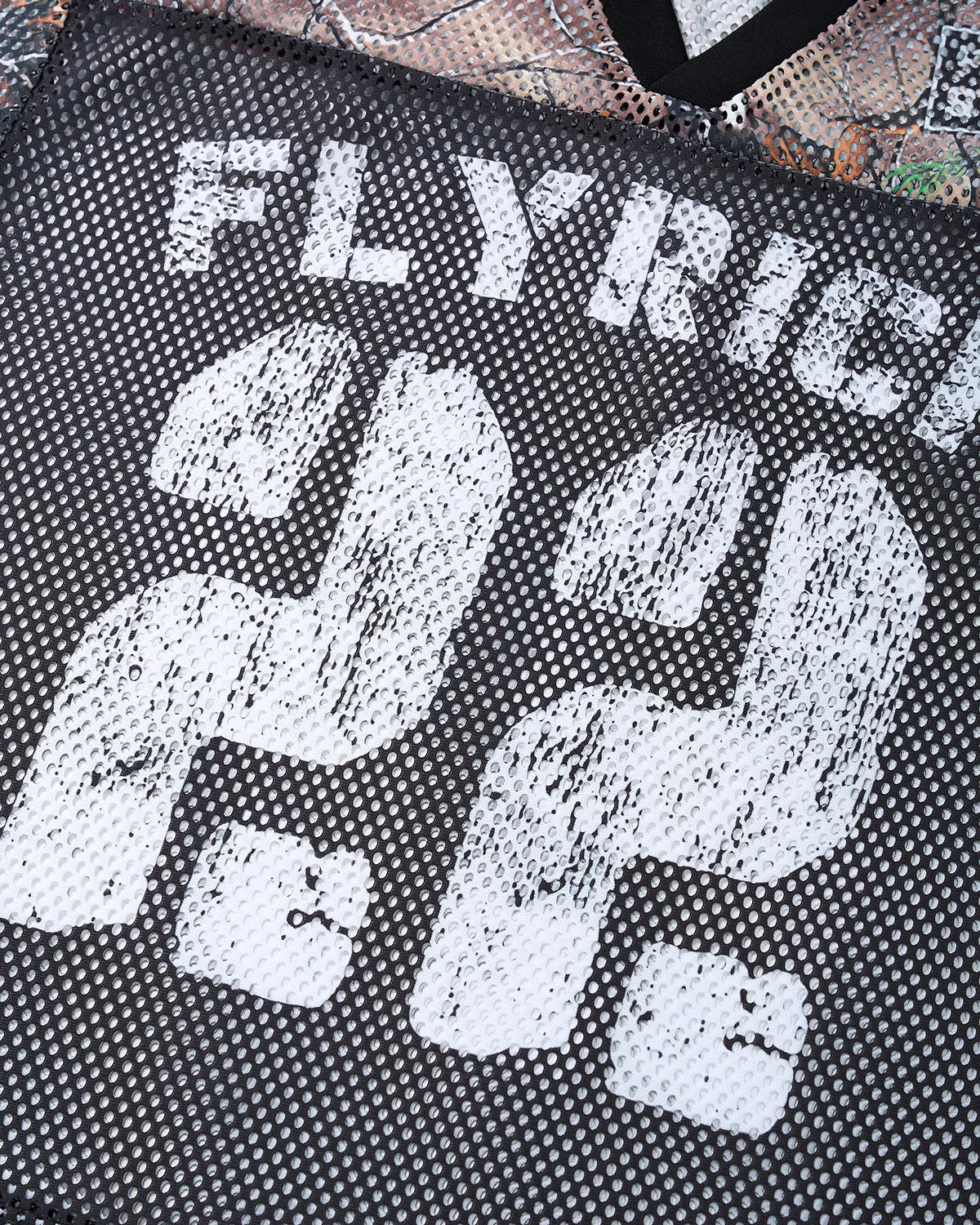 Camo Mesh Digital Print Jersey Tee