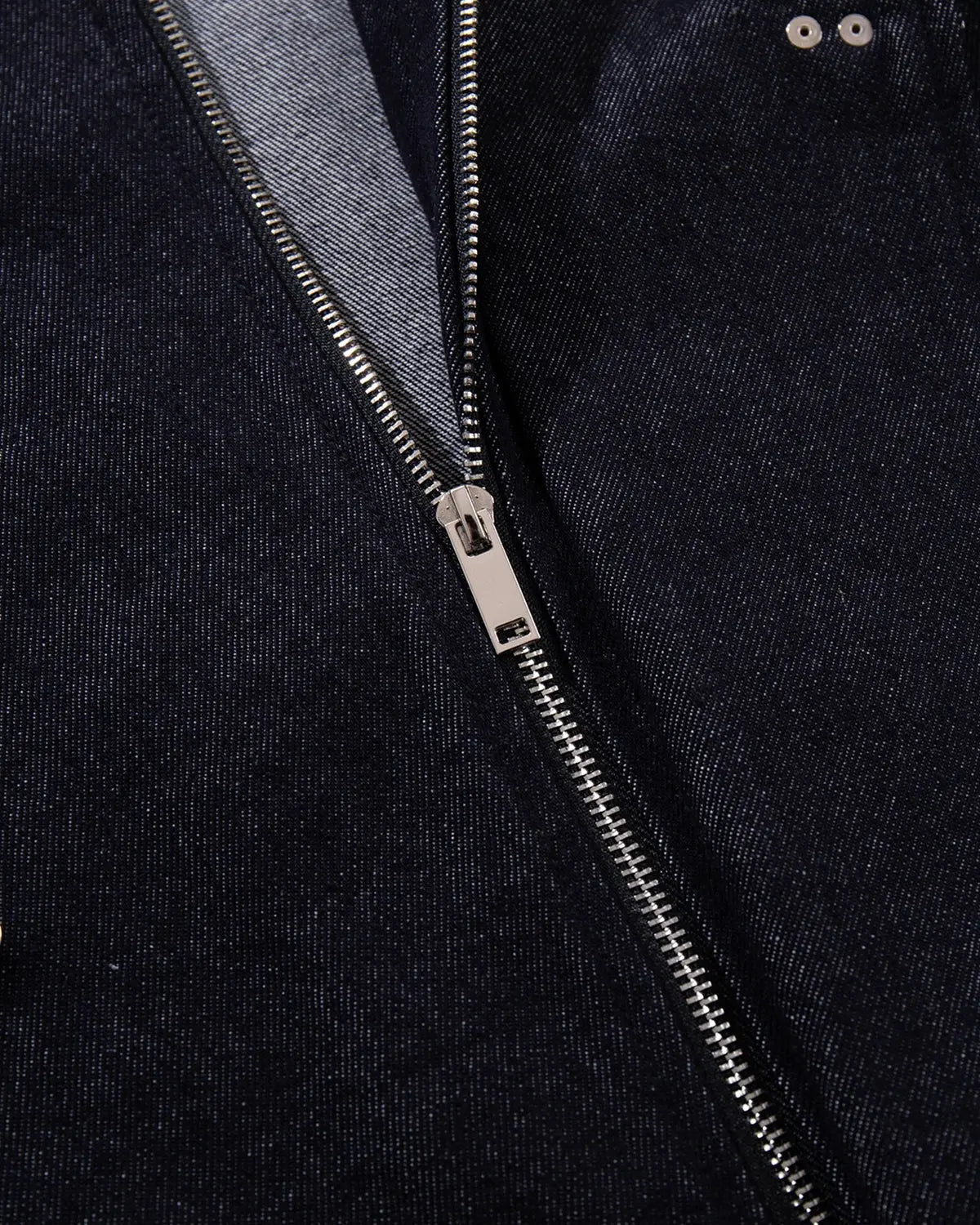 Raw Blue Fireman Clasp Denim Jacket