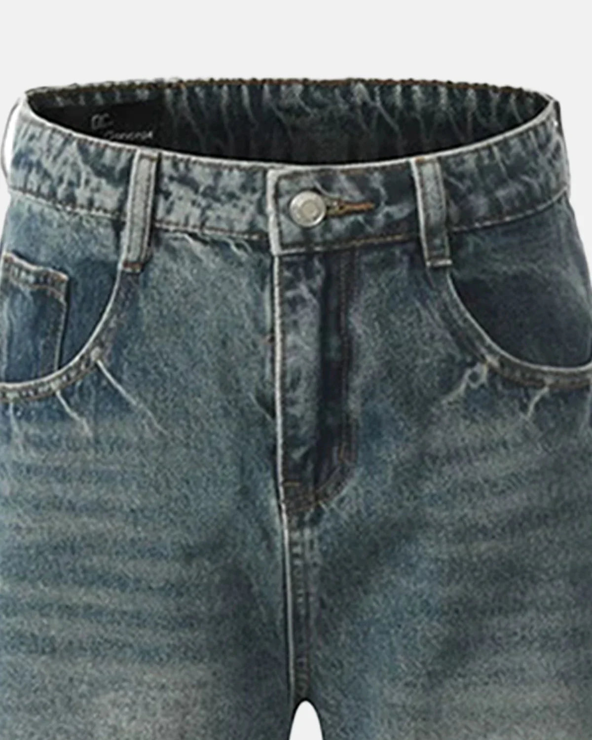 Retro Blue Supper Baggy Jeans