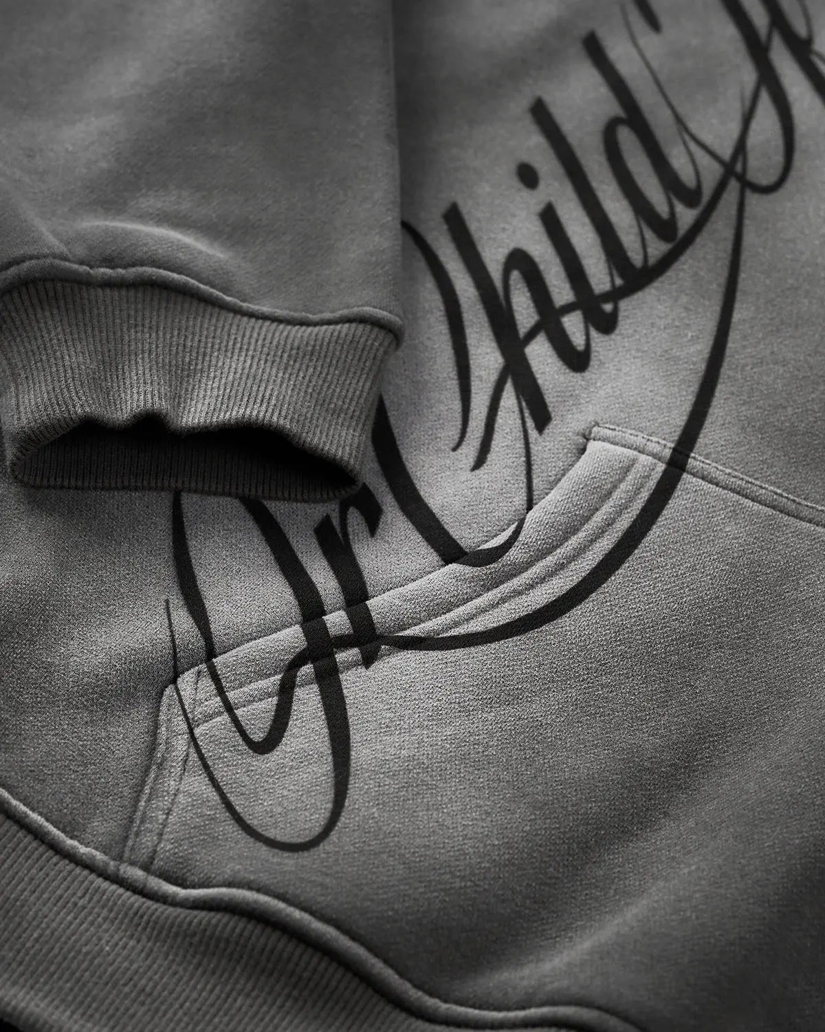 Acid Wash Zip Up Hoodies