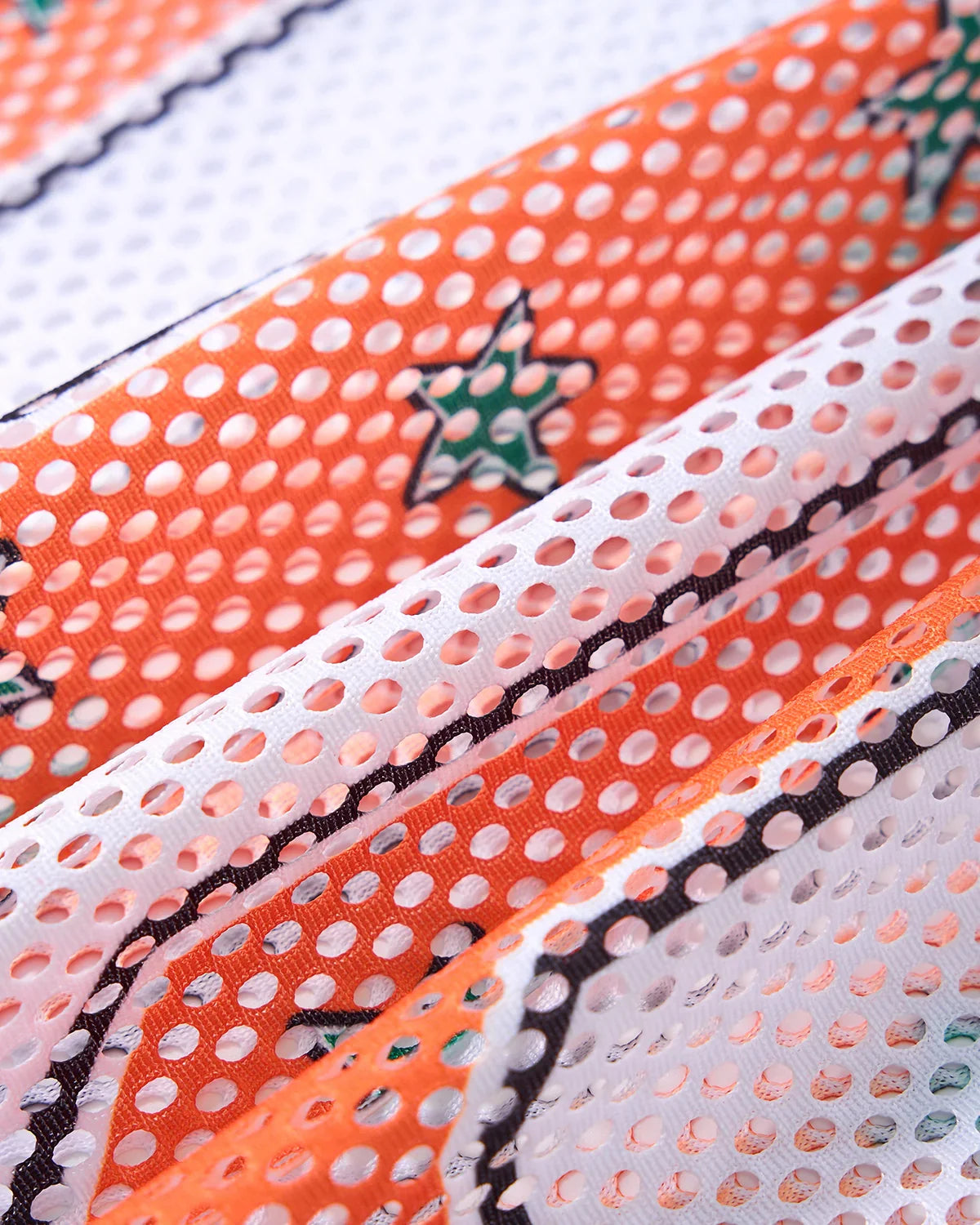 Maillot de foot en maille étoile graphique